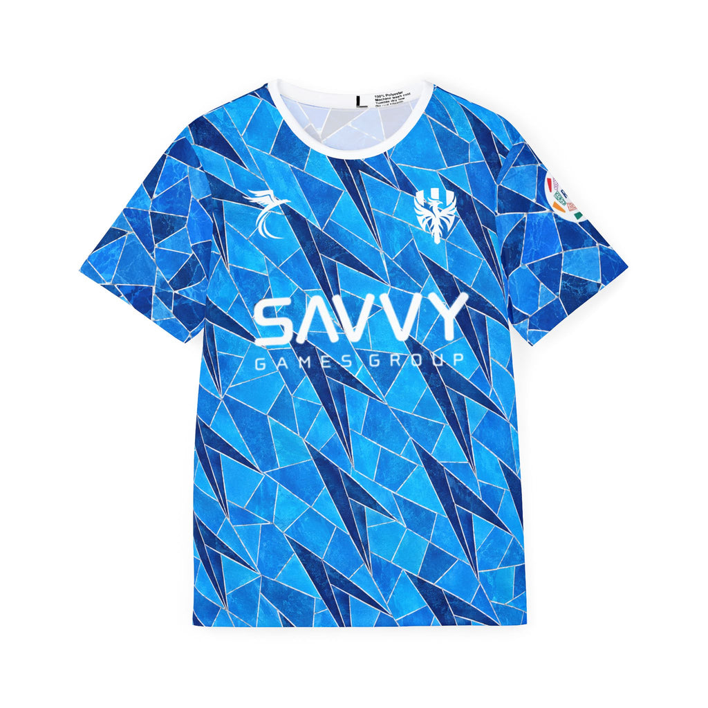 Blue Mosaic Neymar Jr. #10 Soccer Jersey