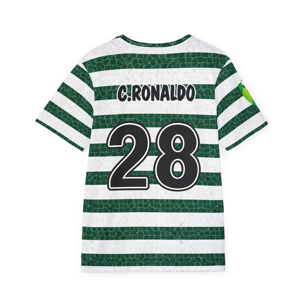 Soccer Jersey — Retro 2004 Sporting CP "C. Ronaldo 28" Football Kit