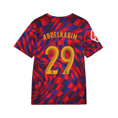 Abdelkarim F.C Barcelona Soccer Jersey — Personalized Name & Number