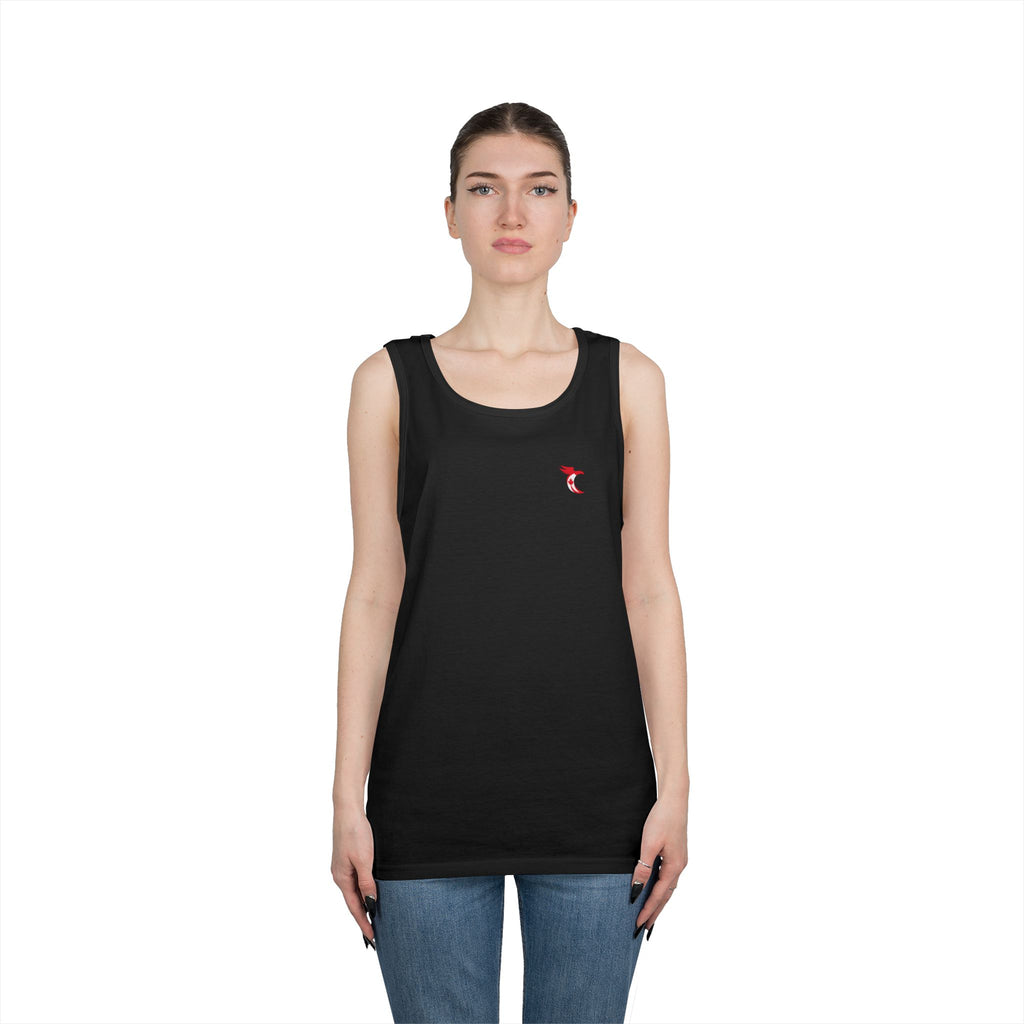 Canada Maple Leaf Tank Top — Canadian Flag Maple Graphic Sleeveless Shirt