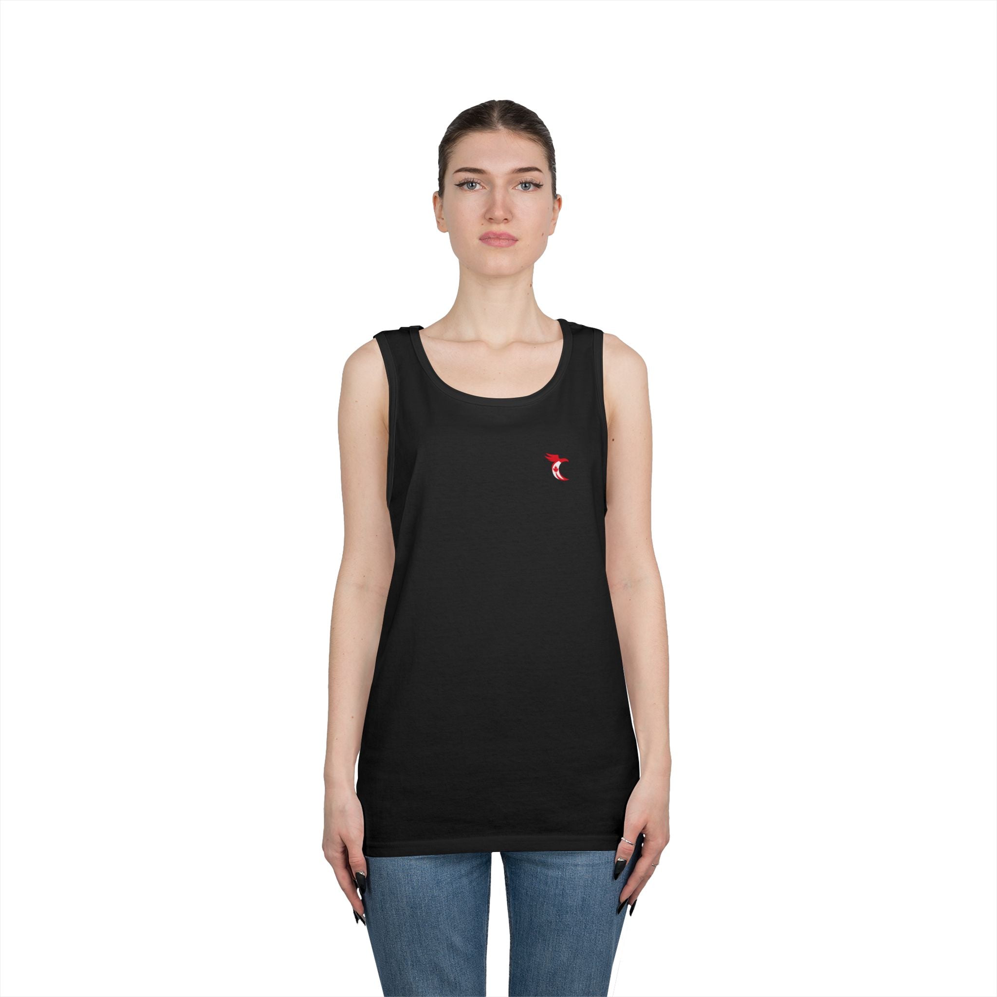 Canada Maple Leaf Tank Top — Canadian Flag Maple Graphic Sleeveless Shirt
