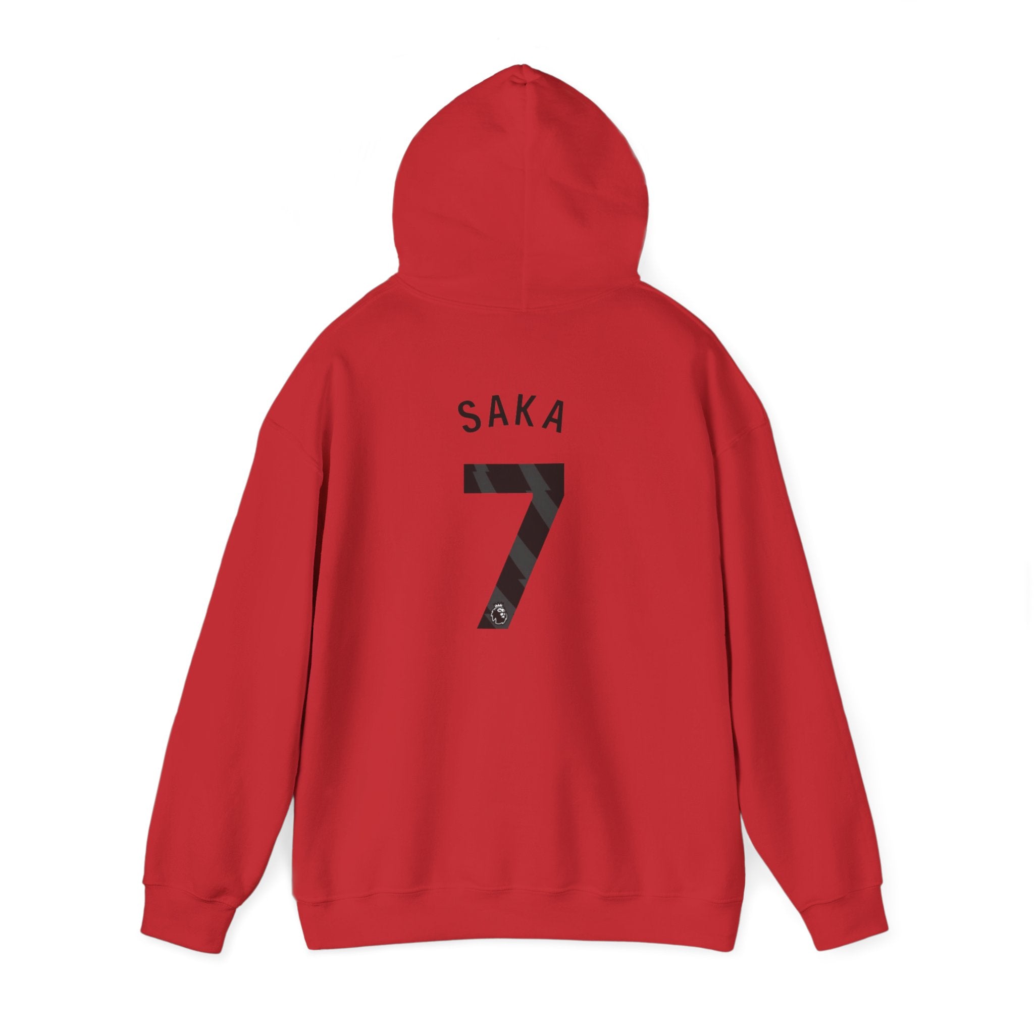 Hoodie — Arsenal Number 7 Back Print (Saka 7) Fan Pullover