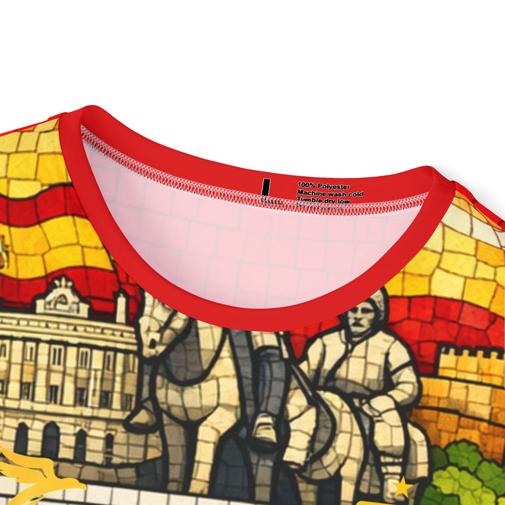 Spanish Mosaic Soccer Jersey - '19' Lamine Yamal Fan Shirt