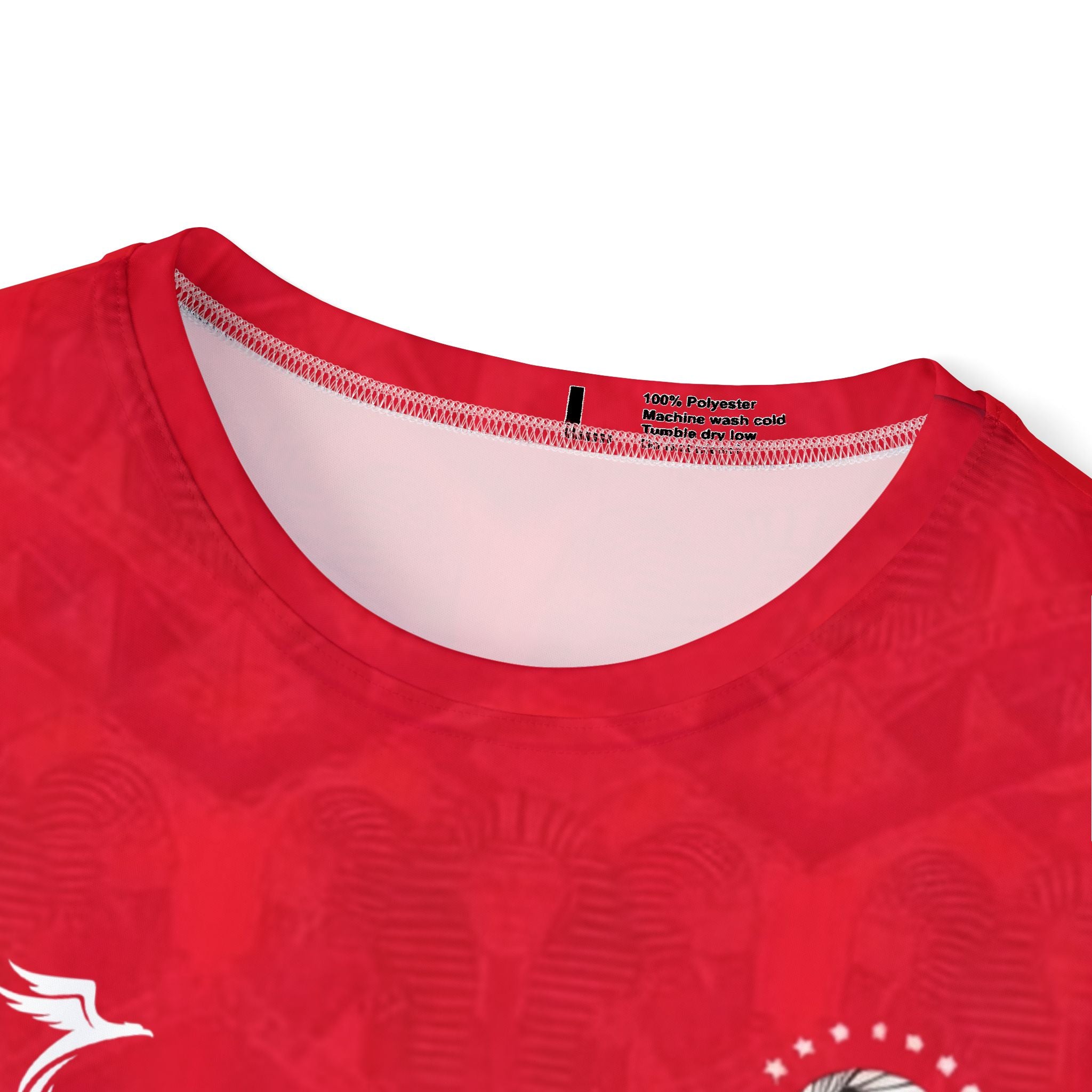 Men's Red Soccer Jersey — M. Salah #10 Replica Football Shirt