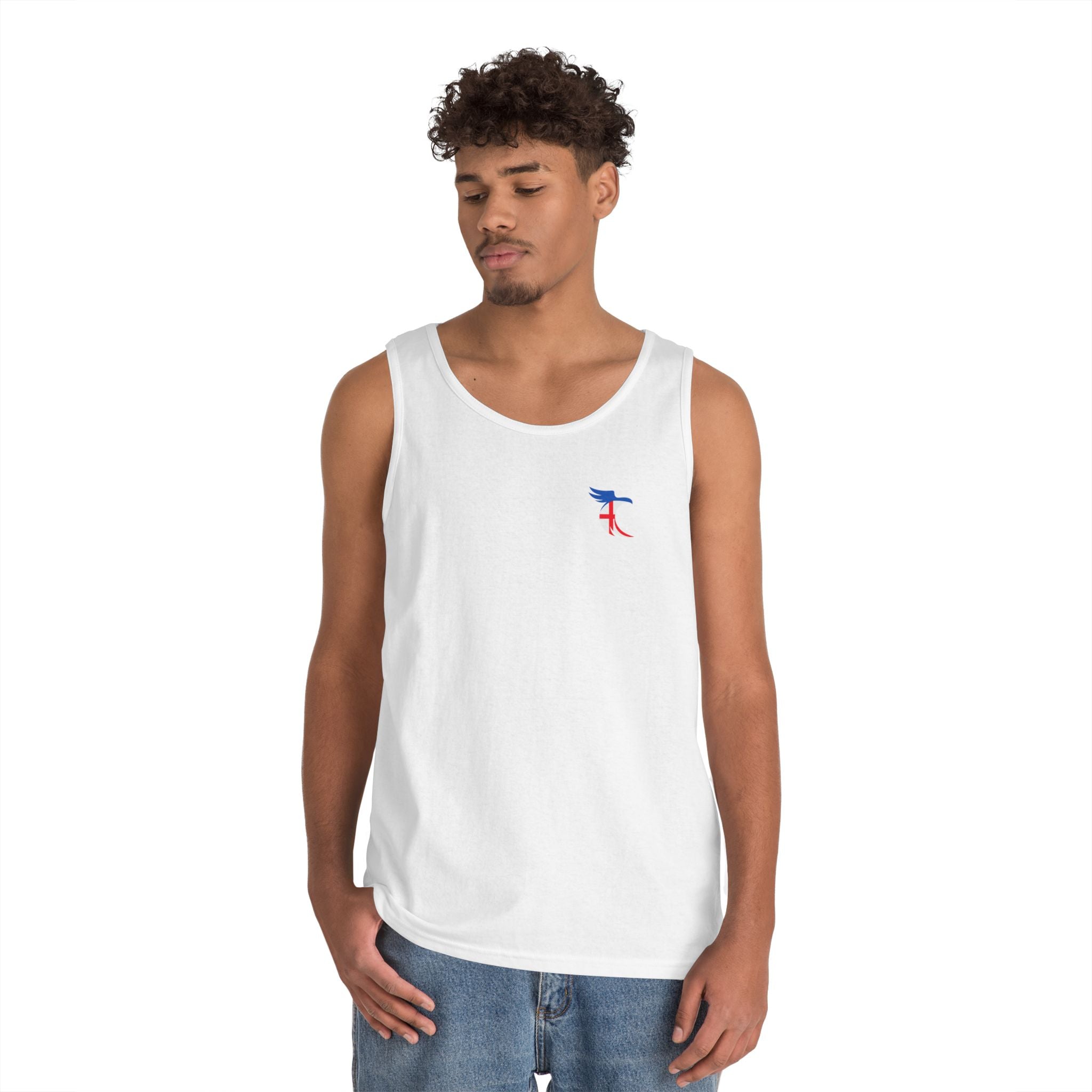England Crest Tank Top – Retro British Flag Coat of Arms Vest