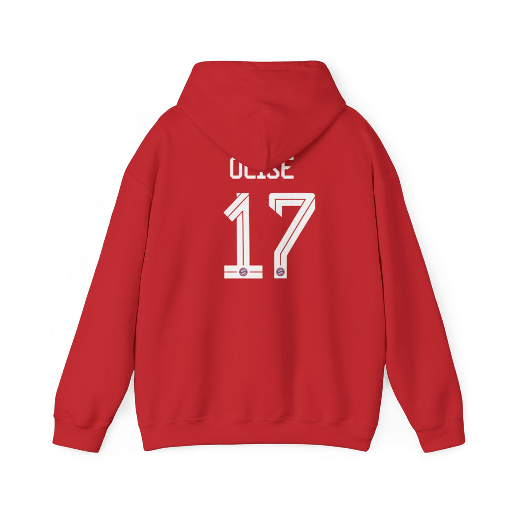 Bayern Munich Logo Hoodie | Olise 17 Soccer Jersey Hoodie