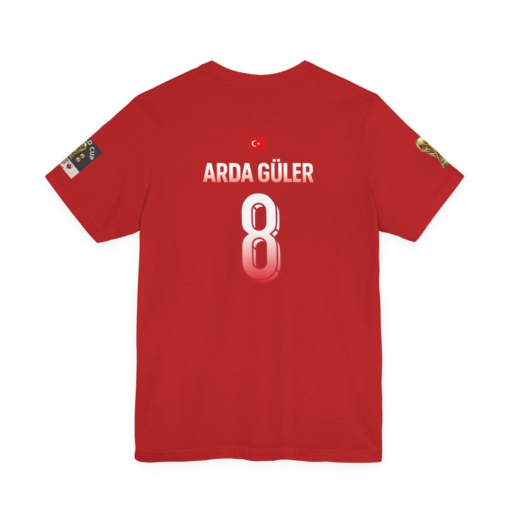 Turkish Arda Guler #15 jersey  Tee | Minimalist Flag T-Shirt