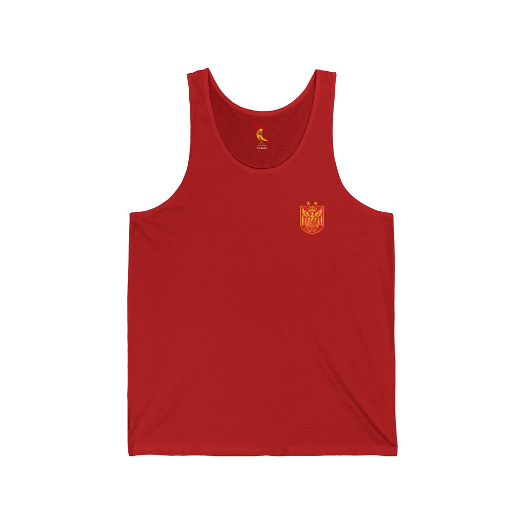 España World Cup Champions Tank Top — La Feria Roja Soccer Jersey