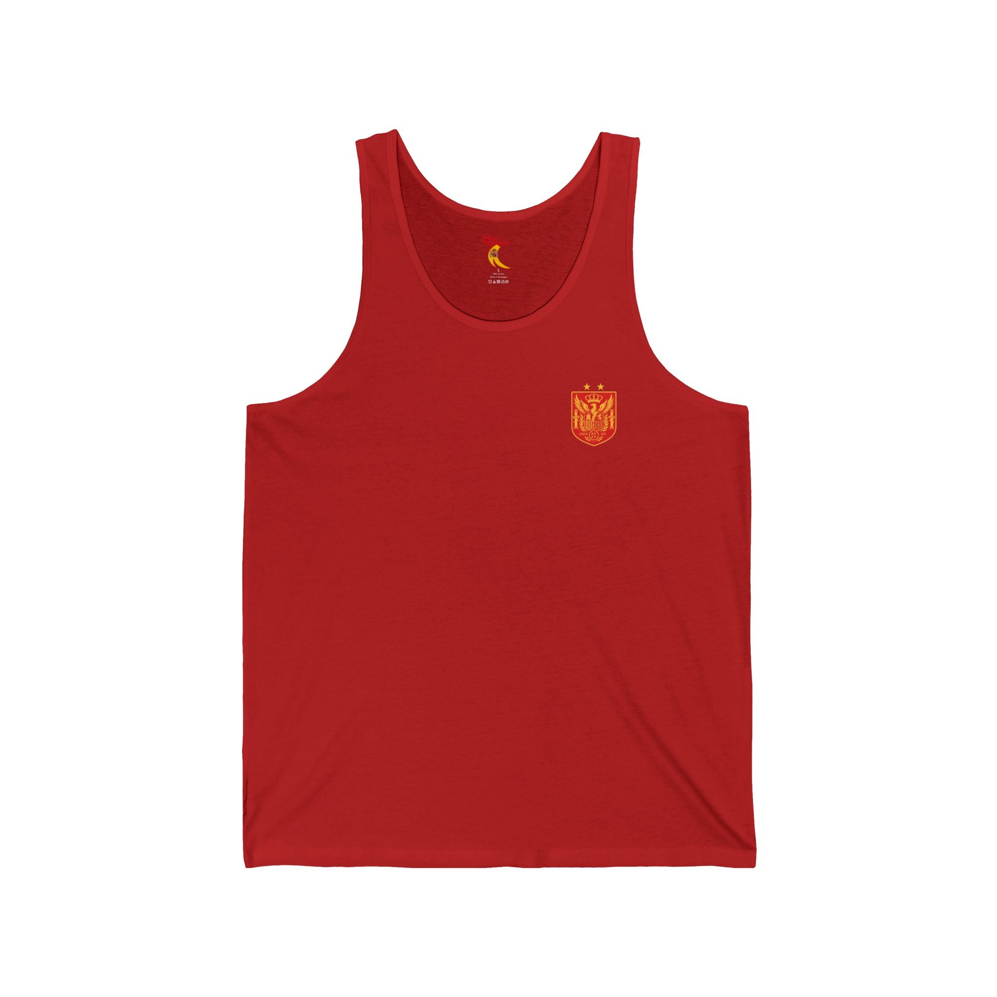 España World Cup Champions Tank Top — La Feria Roja Soccer Jersey