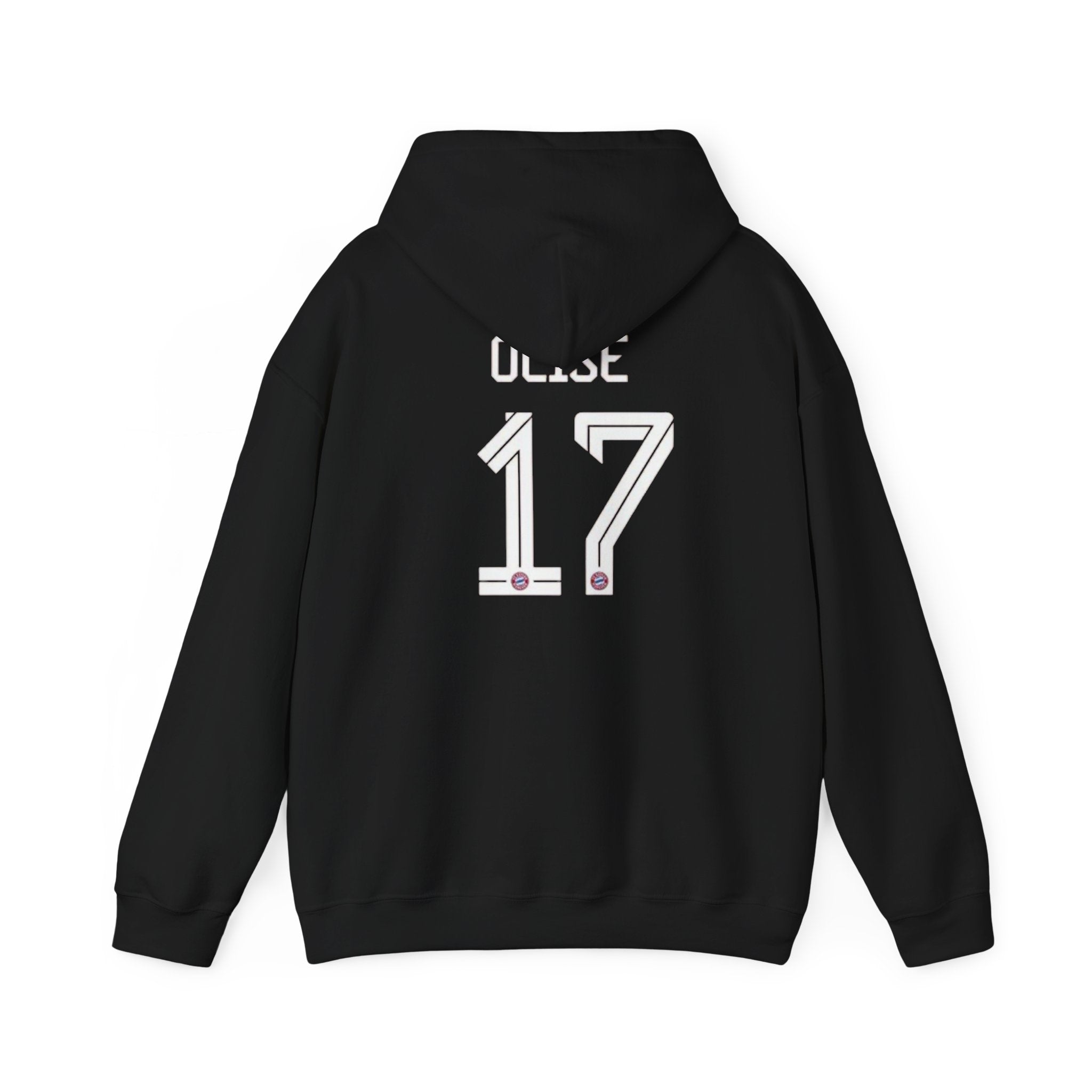 Bayern Munich Logo Hoodie | Olise 17 Soccer Jersey Hoodie