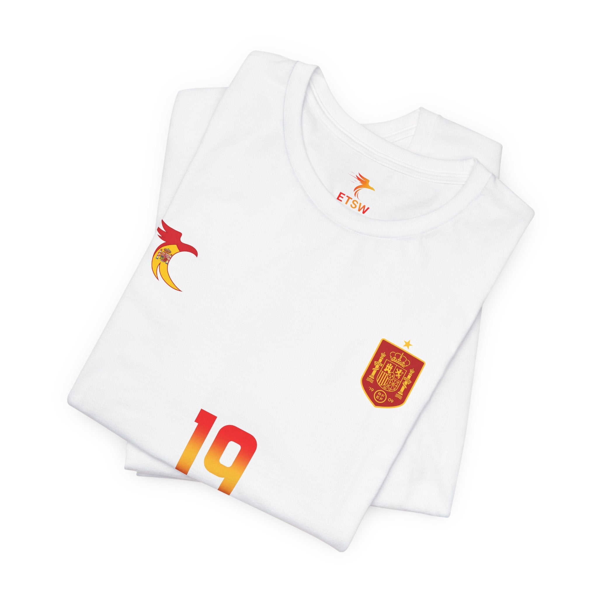 Lamine Yamal #19 World Cup Jersey Tee — Spain Football Fan Shirt