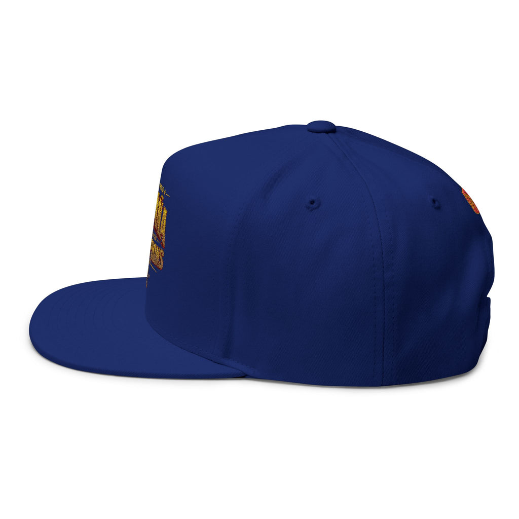 España Champions Flat Bill Cap — Embroidered World Cup Soccer Hat