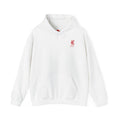 Liverpool-Inspired Hooded Sweatshirt — "10" Back Number with Chest Liver Bird Logo