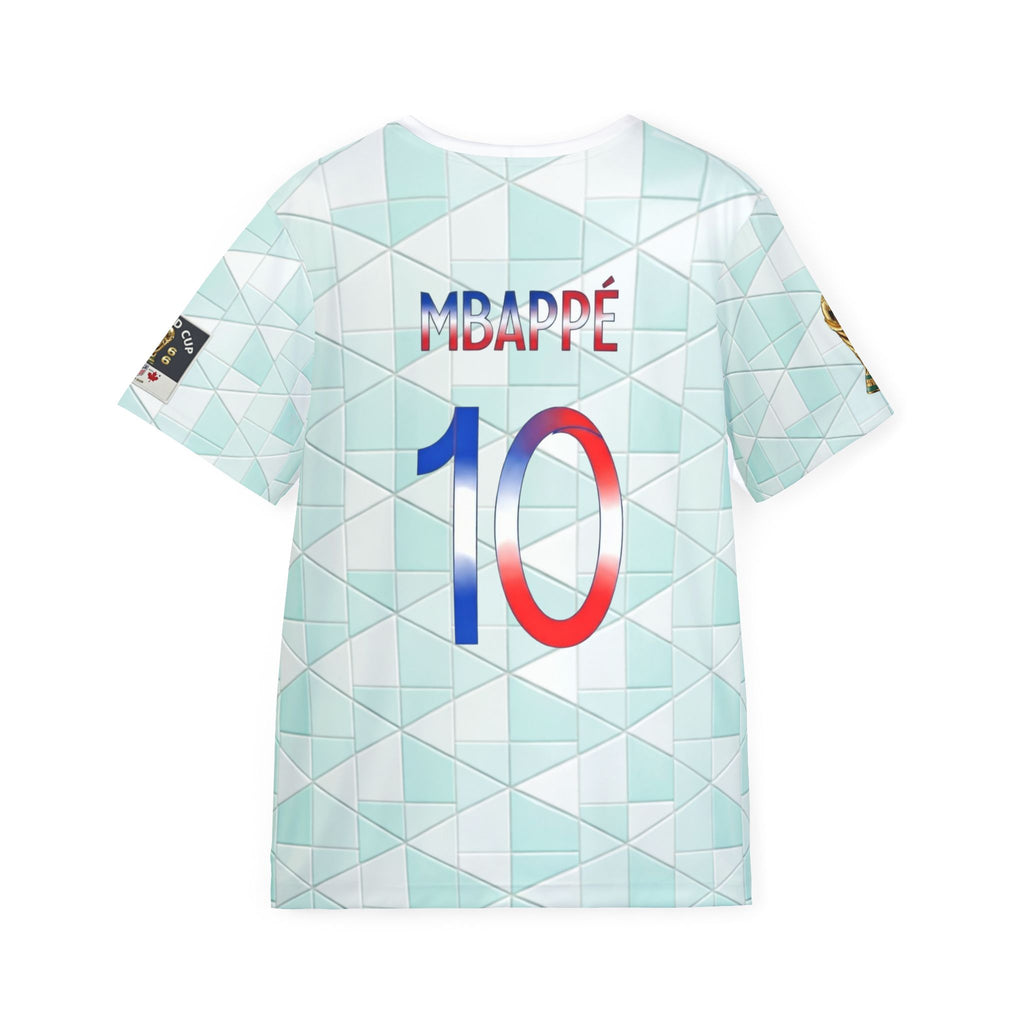 Mbappé #10 France Soccer Jersey — Men's All-Over-Print Football Shirt
