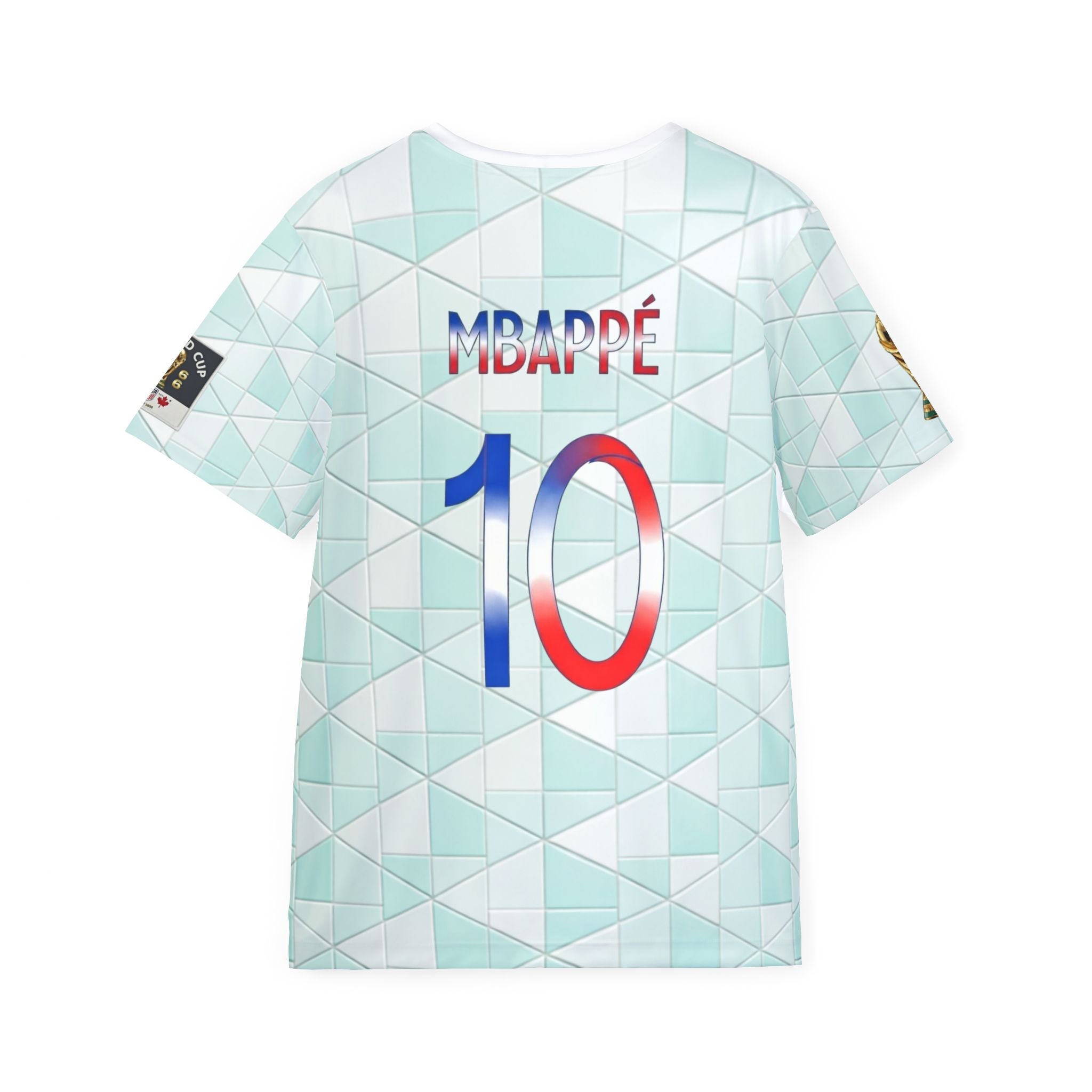Mbappé #10 France Soccer Jersey — Men's All-Over-Print Football Shirt