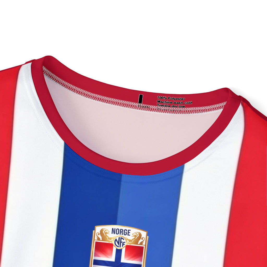 Norway Haaland #9 Jersey — Red, White & Blue All-Over Print