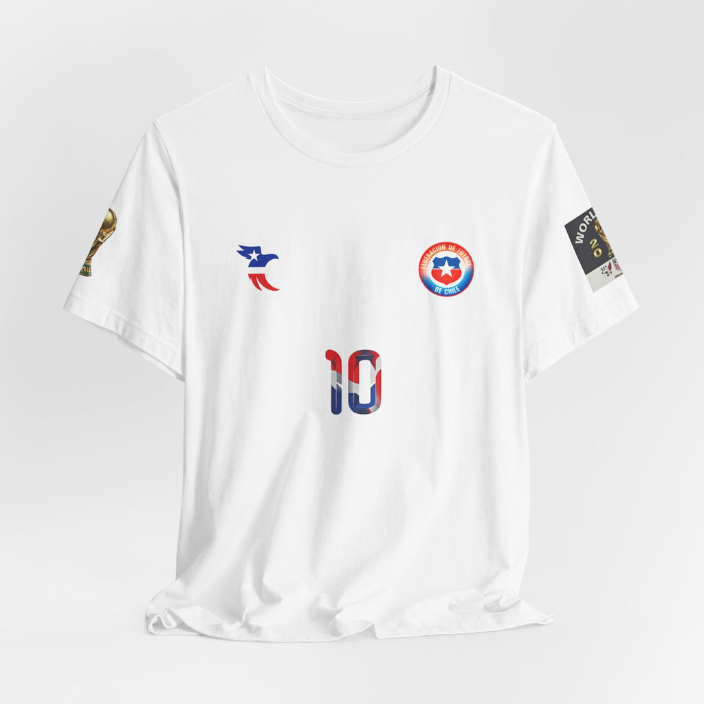 Alexis #7 Soccer Jersey Tee | Chile Football Number 7