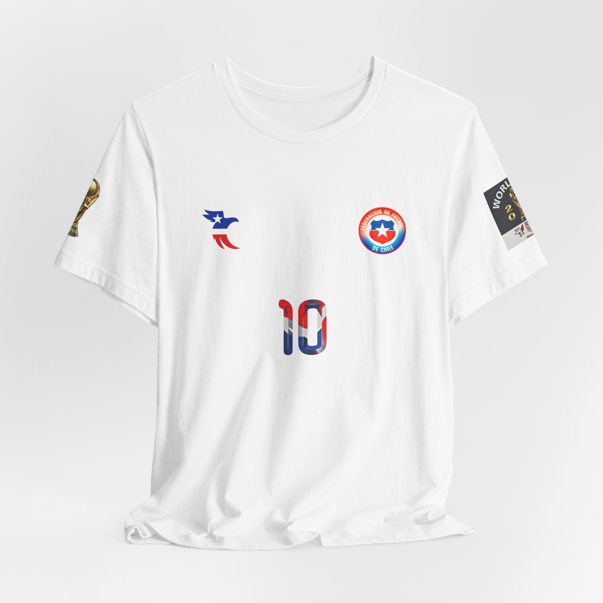 Alexis #7 Soccer Jersey Tee | Chile Football Number 7