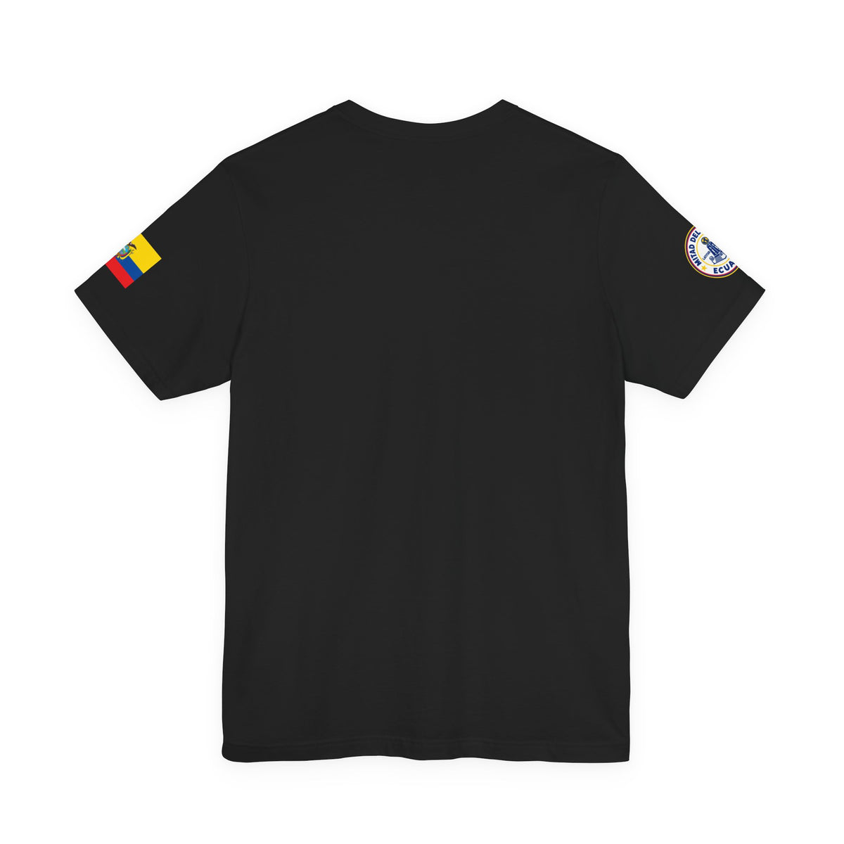 Custom Ecuador Flag Crest Jersey T-Shirt