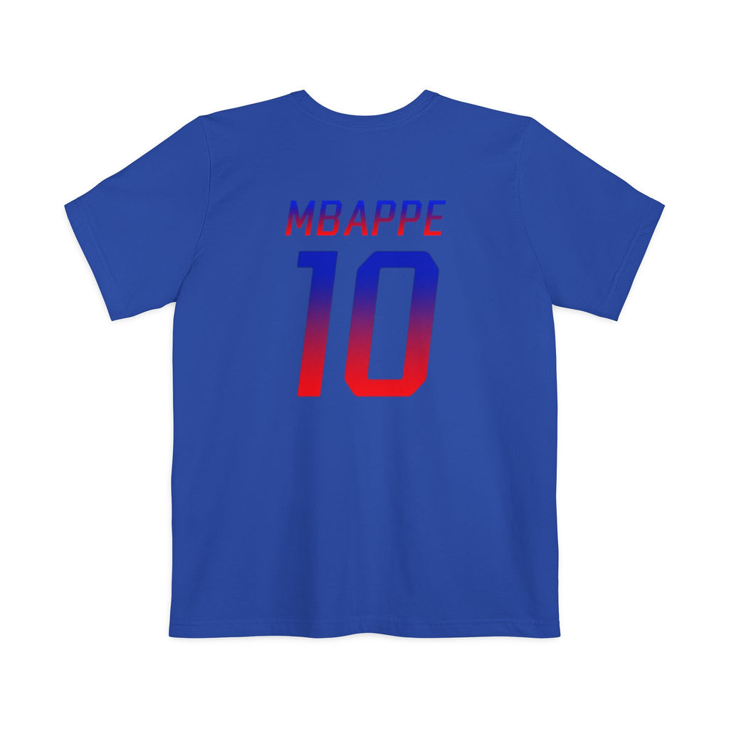 Mbappé #10 Pocket T-Shirt — French Football Fan Jersey