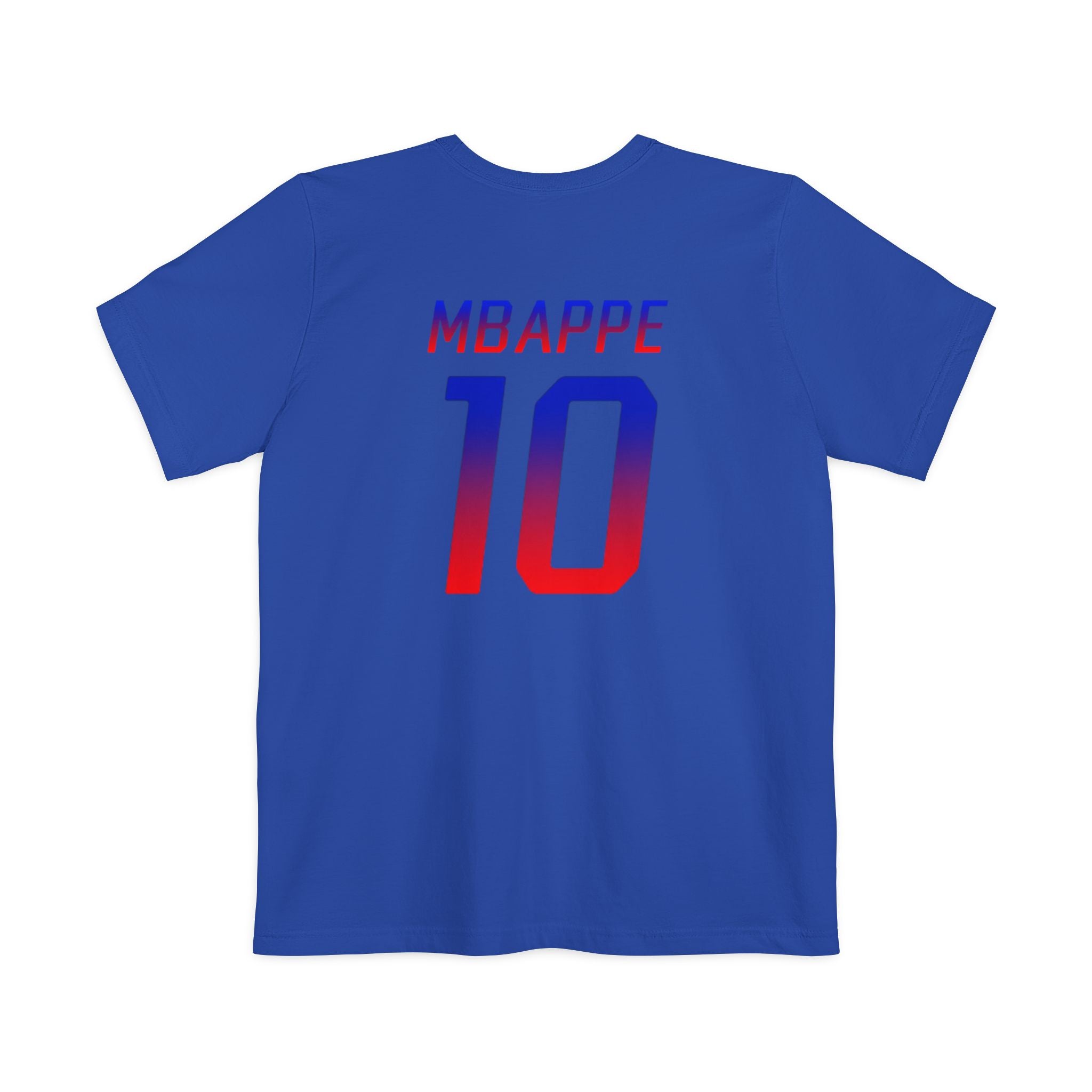 Mbappé #10 Pocket T-Shirt — French Football Fan Jersey