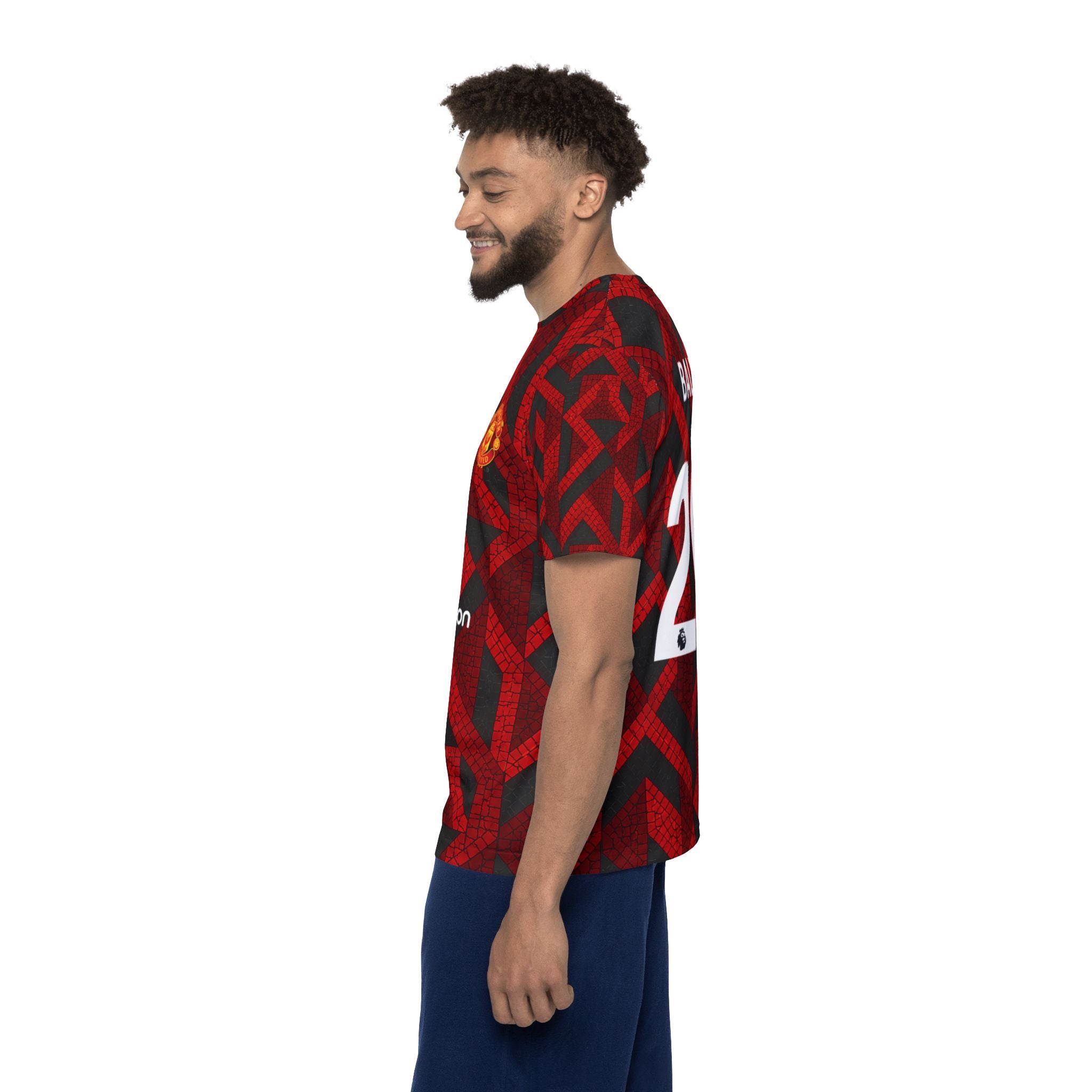 Manchester Unitec Baleba Sports Jersey — Personalized Name & Number