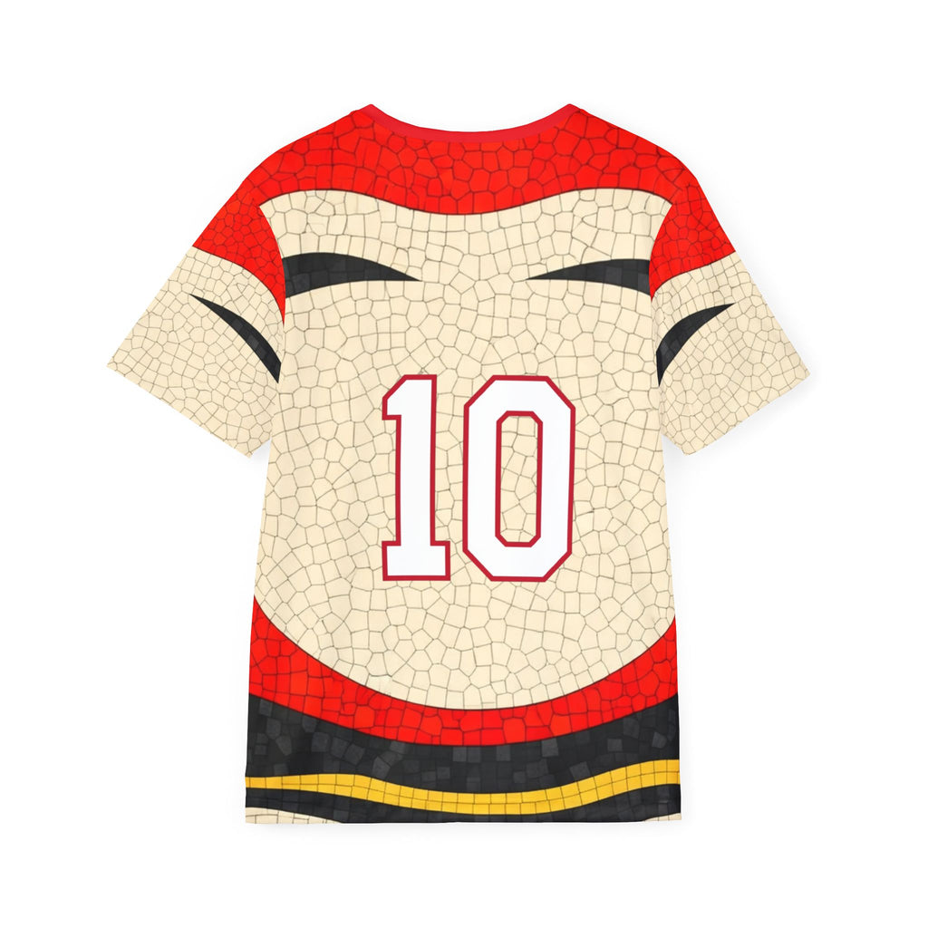 Men's Jersey — Vintage Asian Street Food Mosaic Print