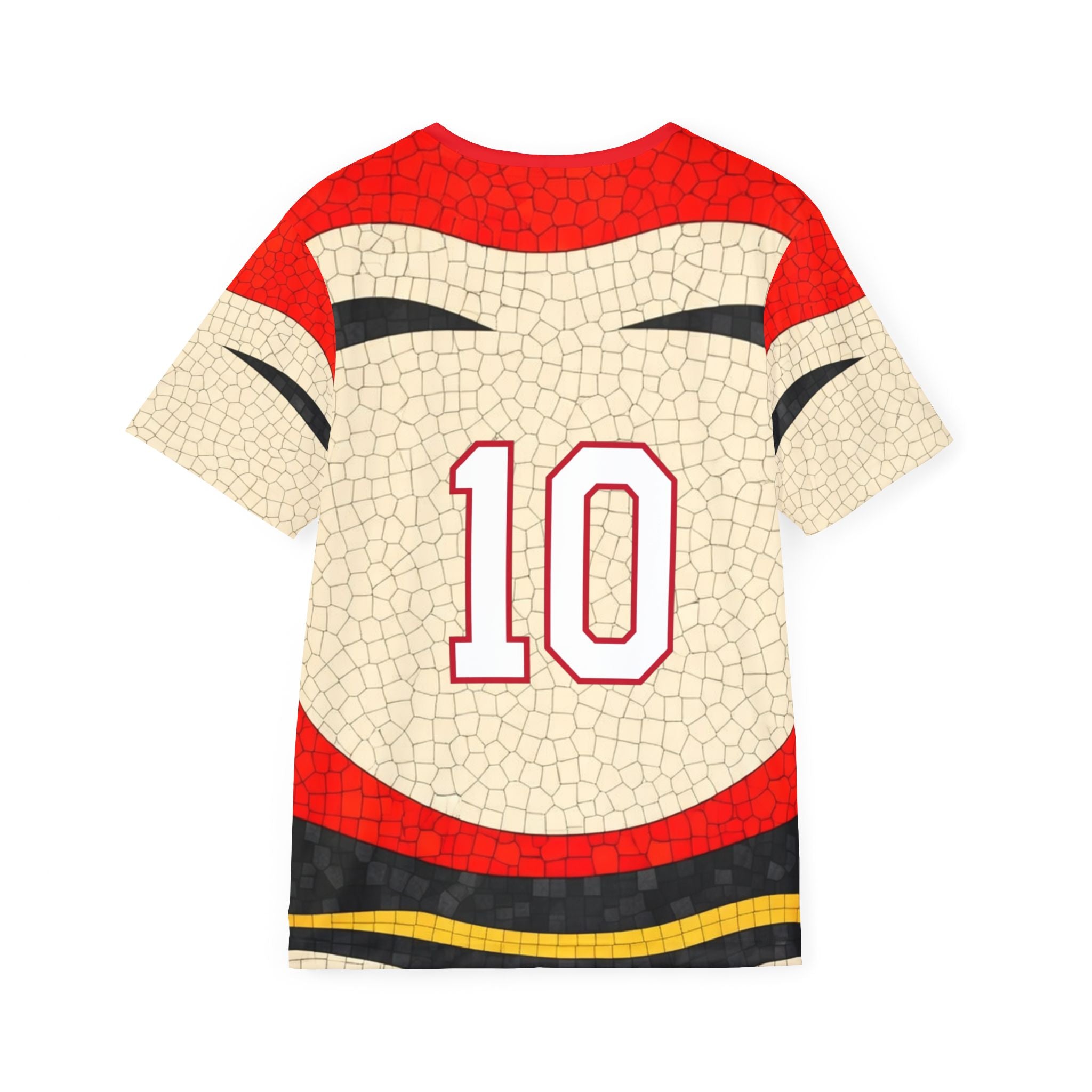 Men's Jersey — Vintage Asian Street Food Mosaic Print