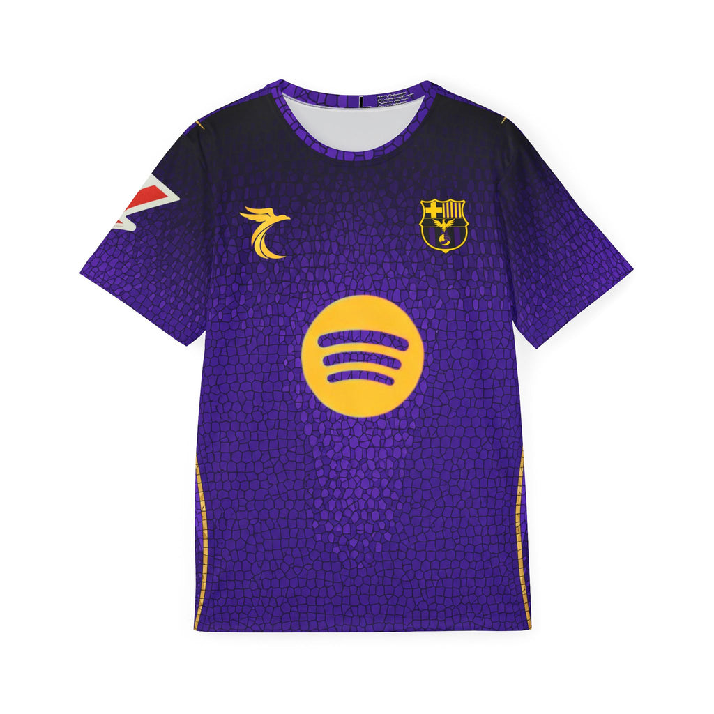 Purple Custom Sports Jersey — Personalized Number 17 "Gordon" Athletic Tee