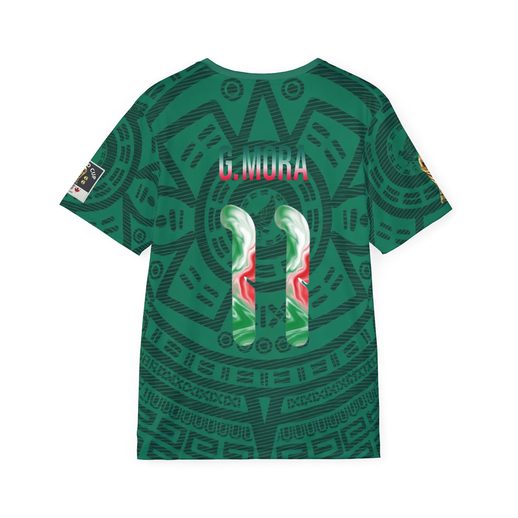 Mexican Mora #11 Football Jersey — Custom Name & Number Sports Tee