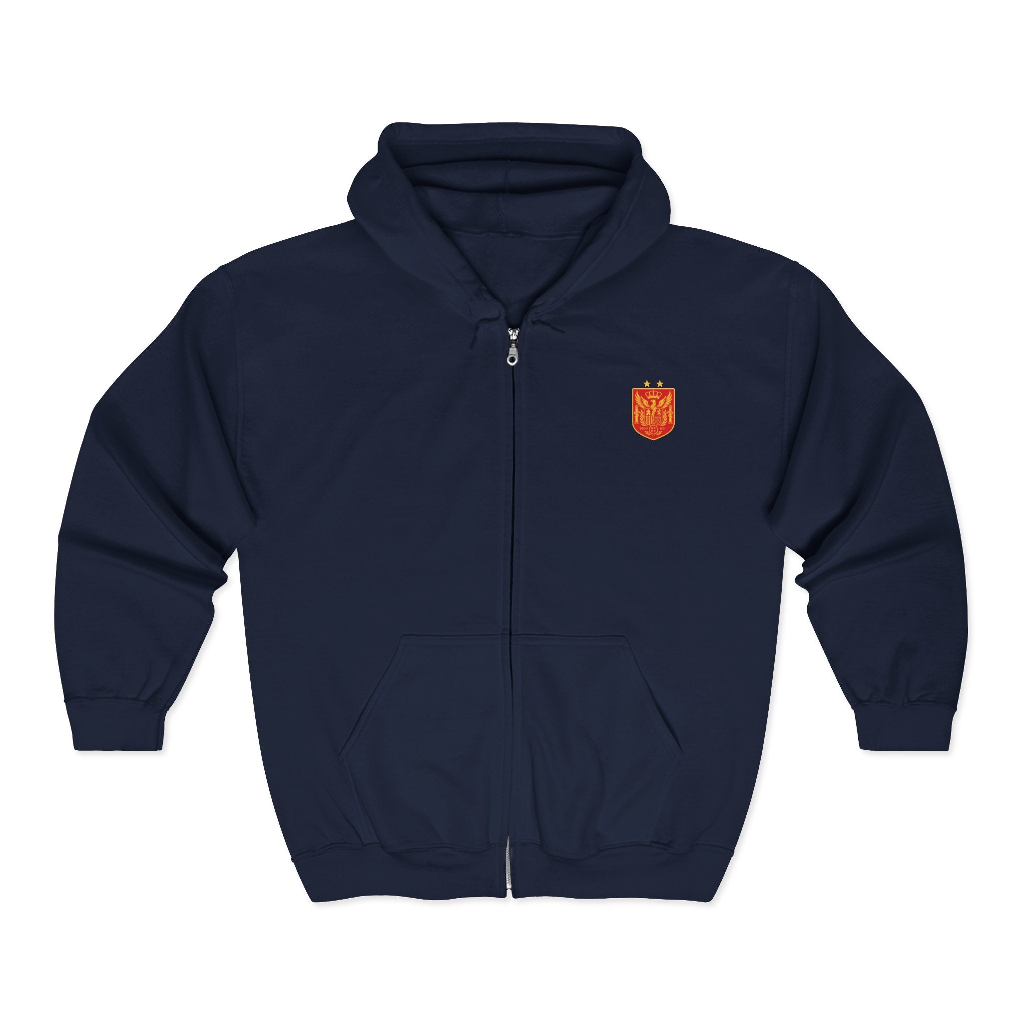 España Champions Zip Hoodie — La Furia Roja World Cup Tribute