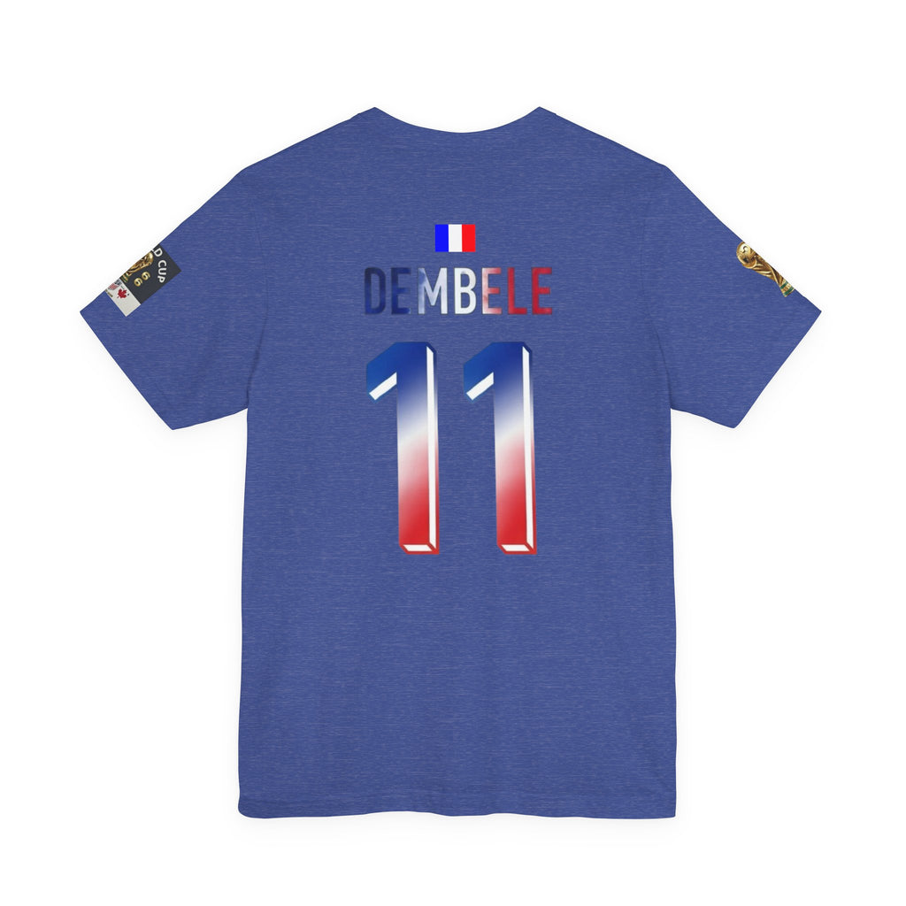Dembélé #11 France National Soccer Jersey Tee
