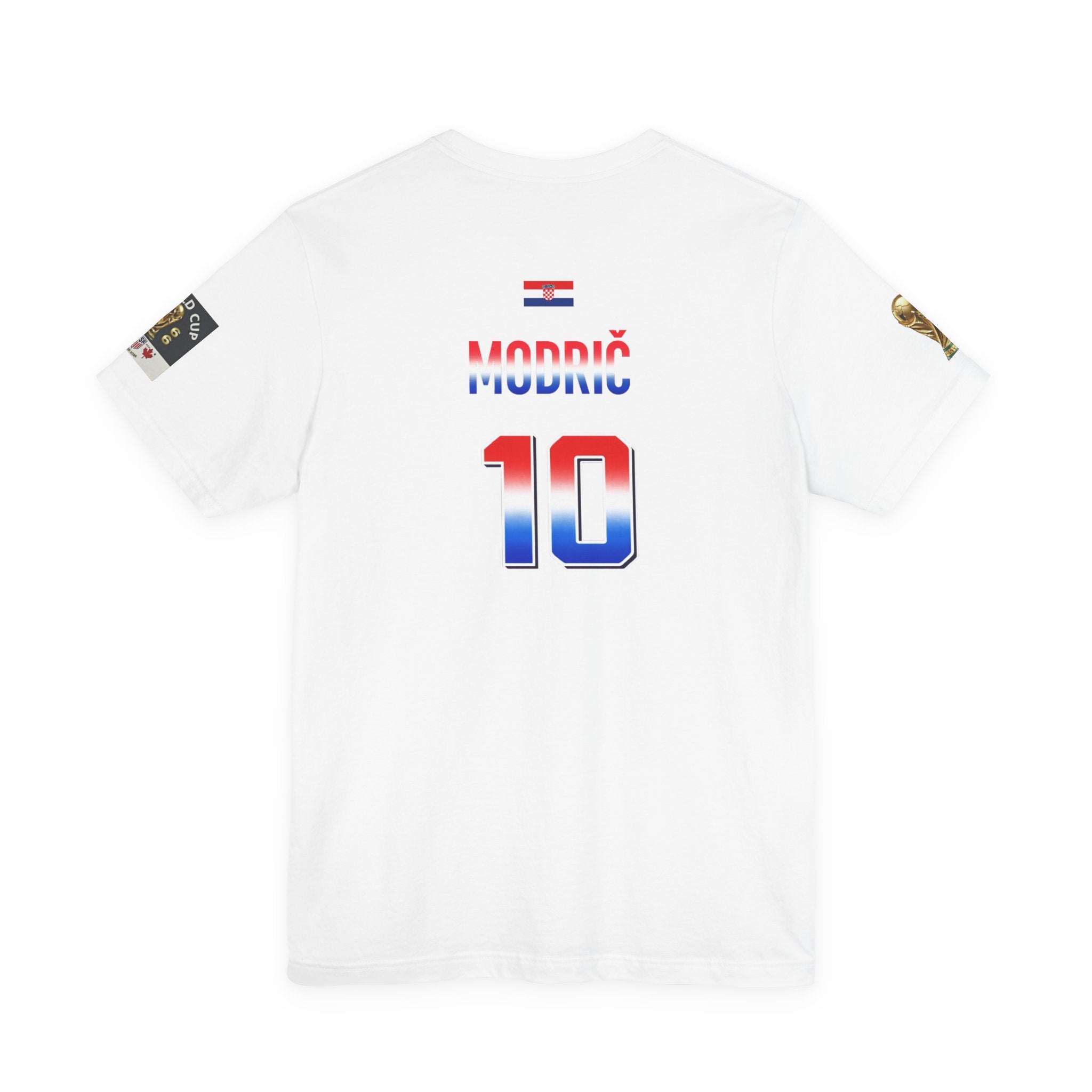 Modrić 10 Croatia Soccer Jersey Tee | Football Player Number Tee
