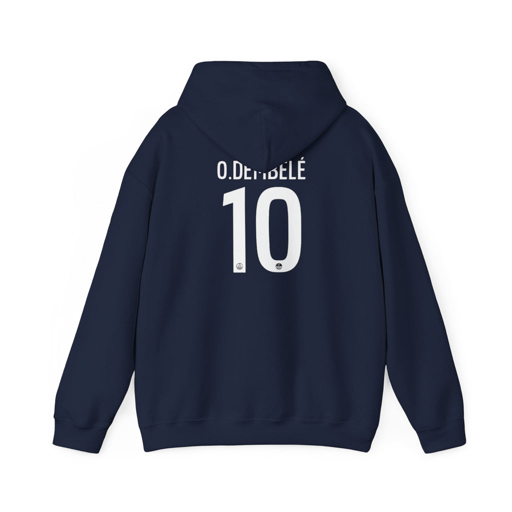 PSG Dembele #10 Hoodie | Small Chest Patch