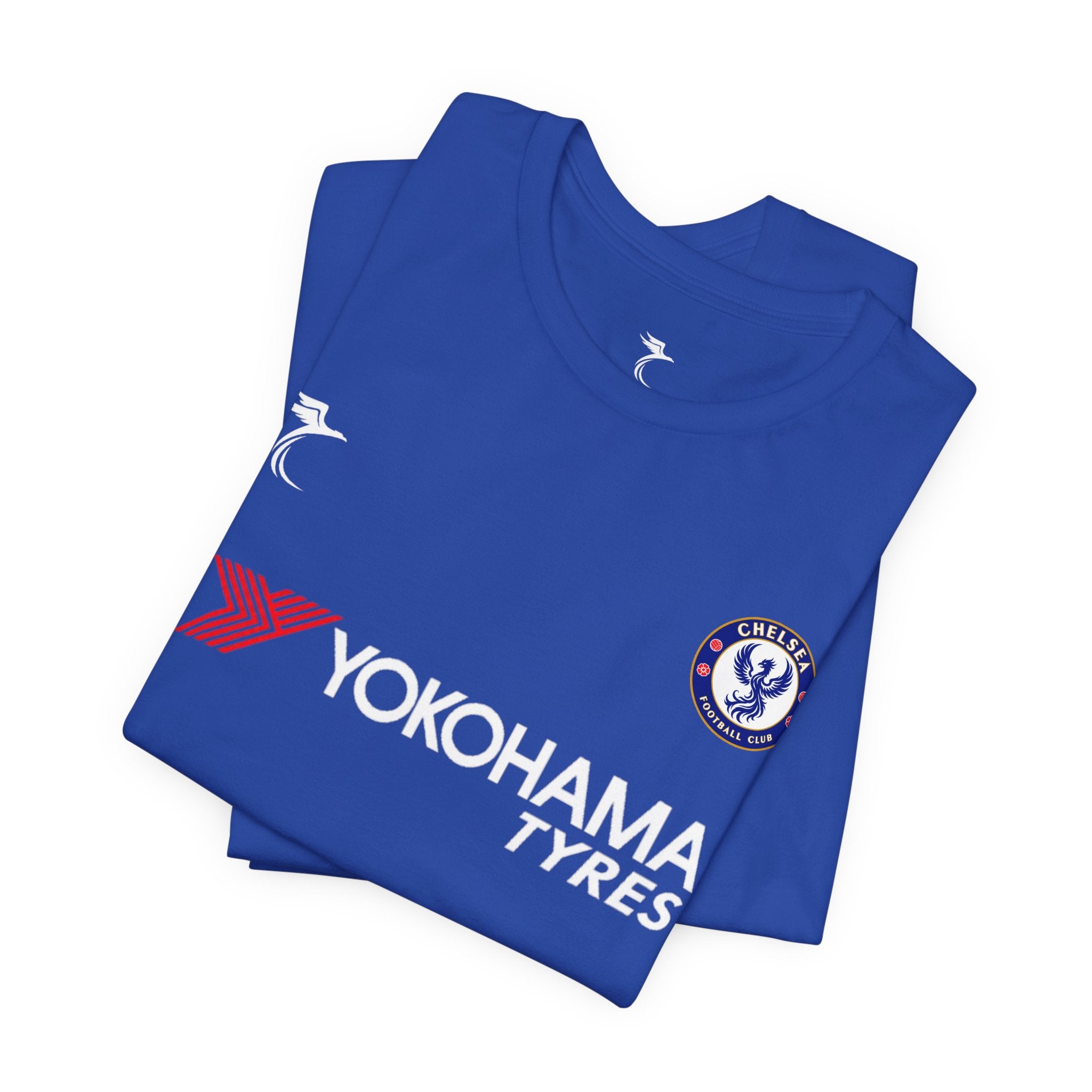 Soccer Eden Hazard Jersey Tee — White Number 10 Fan Shirt with Sleeve Crest