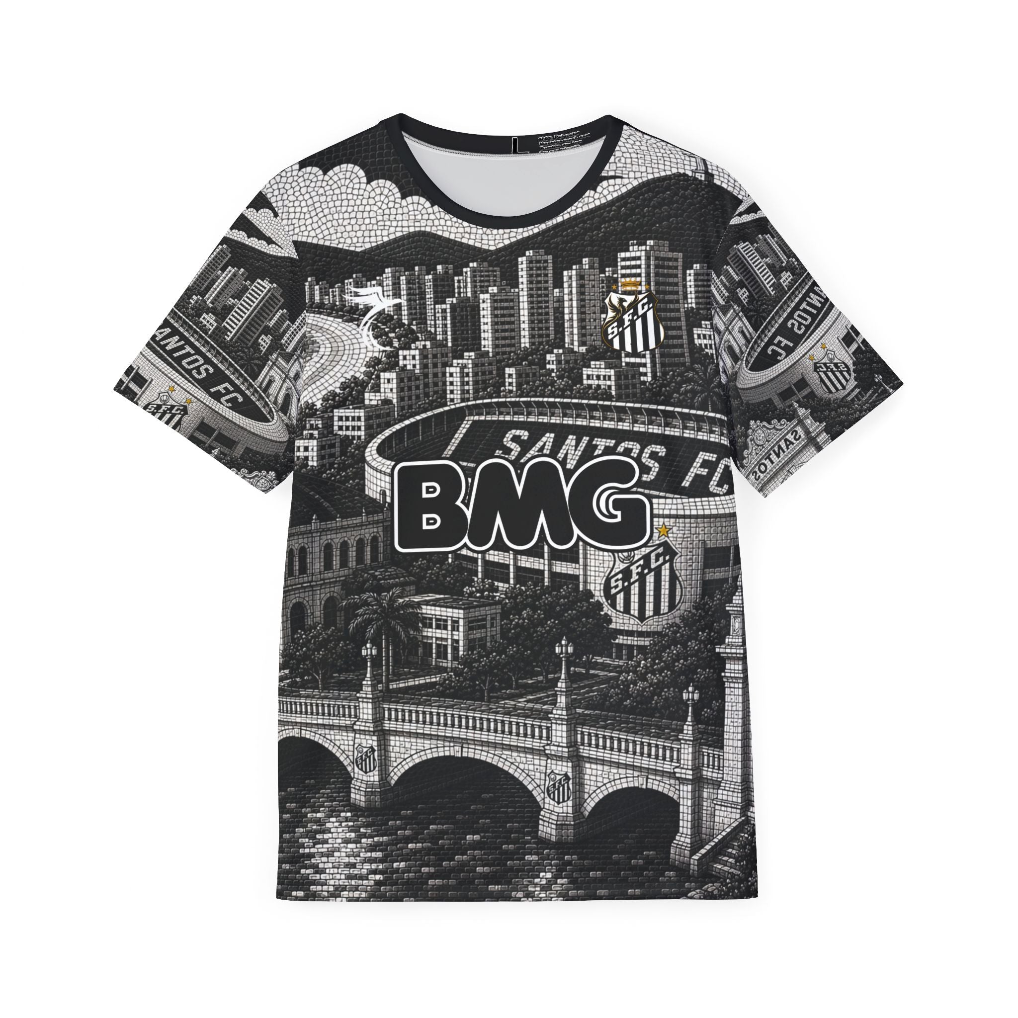 Soccer Jersey — Neymar Jr #11 Santos FC Graphic Team Shirt