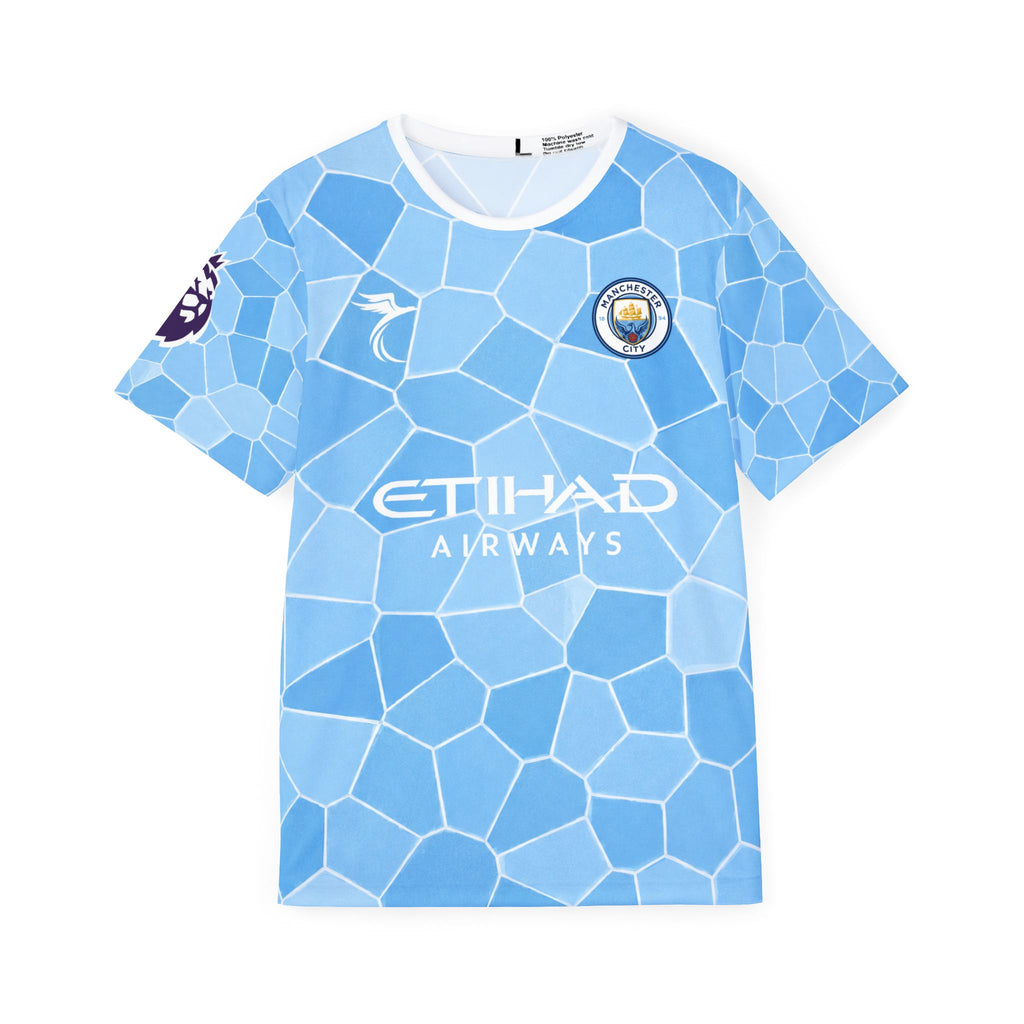 Gakpo #18 Soccer Jersey | Light Blue Mosaic Football Shirt
