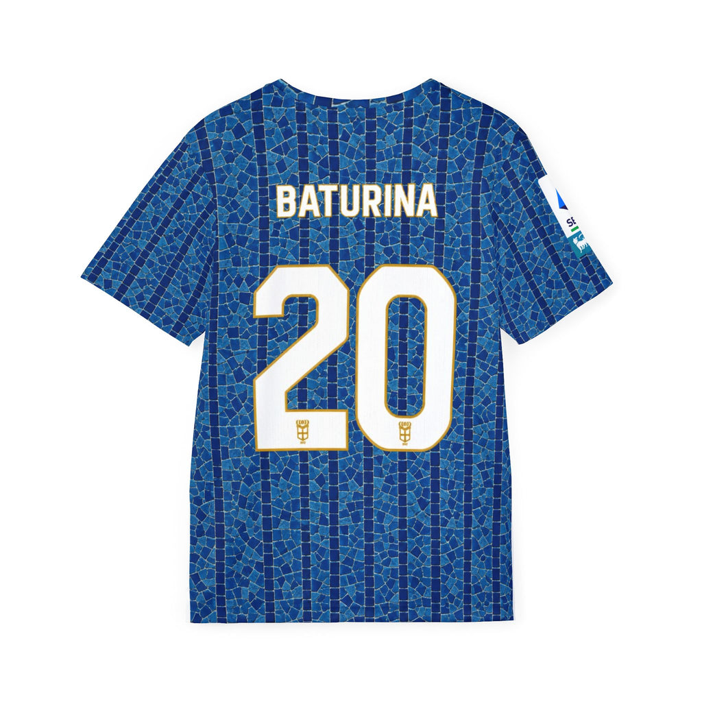 Blue Revolut Coma  Soccer Jersey — Baturina #20 Team Shirt