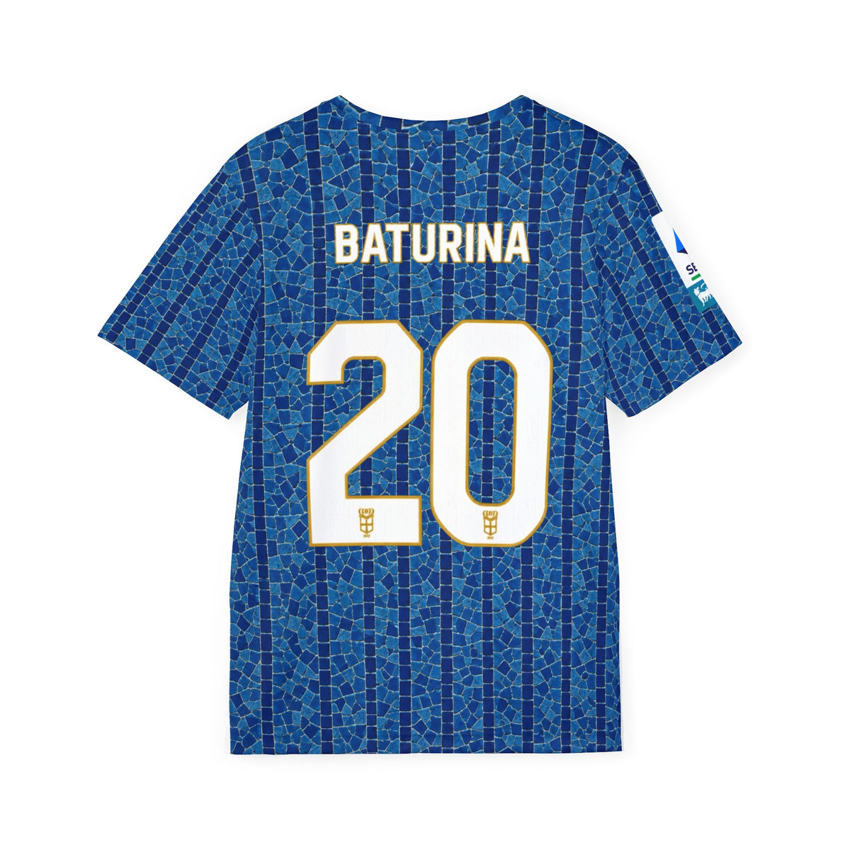 Blue Revolut Coma  Soccer Jersey — Baturina #20 Team Shirt