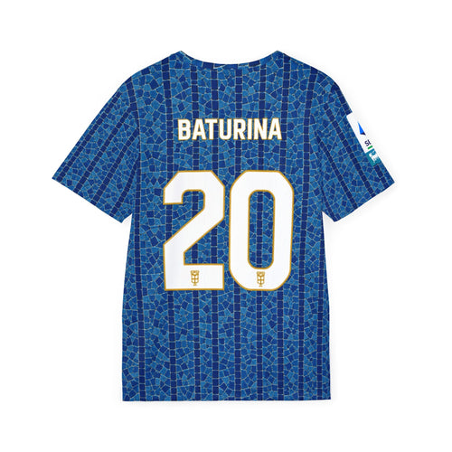 Blue Revolut Coma  Soccer Jersey — Baturina #20 Team Shirt