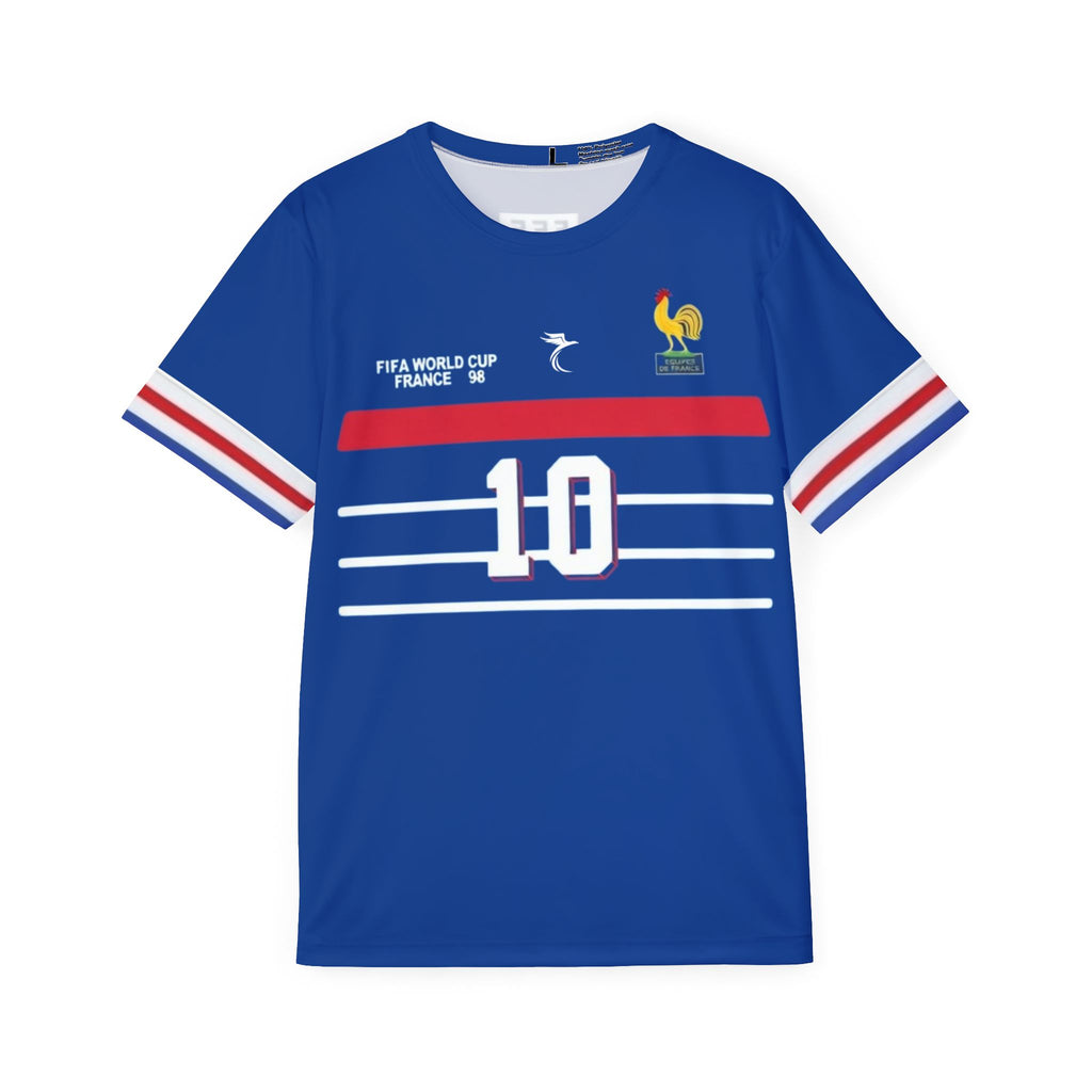 France Football Jersey — Zidane #10 Men's Soccer Shirt