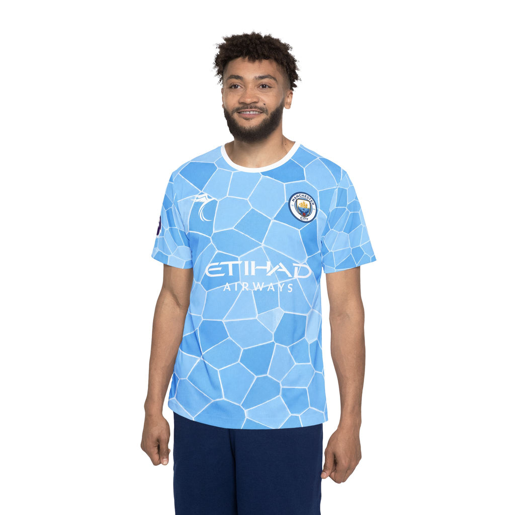 Men's Man City Soccer Jersey — Sky Blue Anderson #5 Fan Shirt