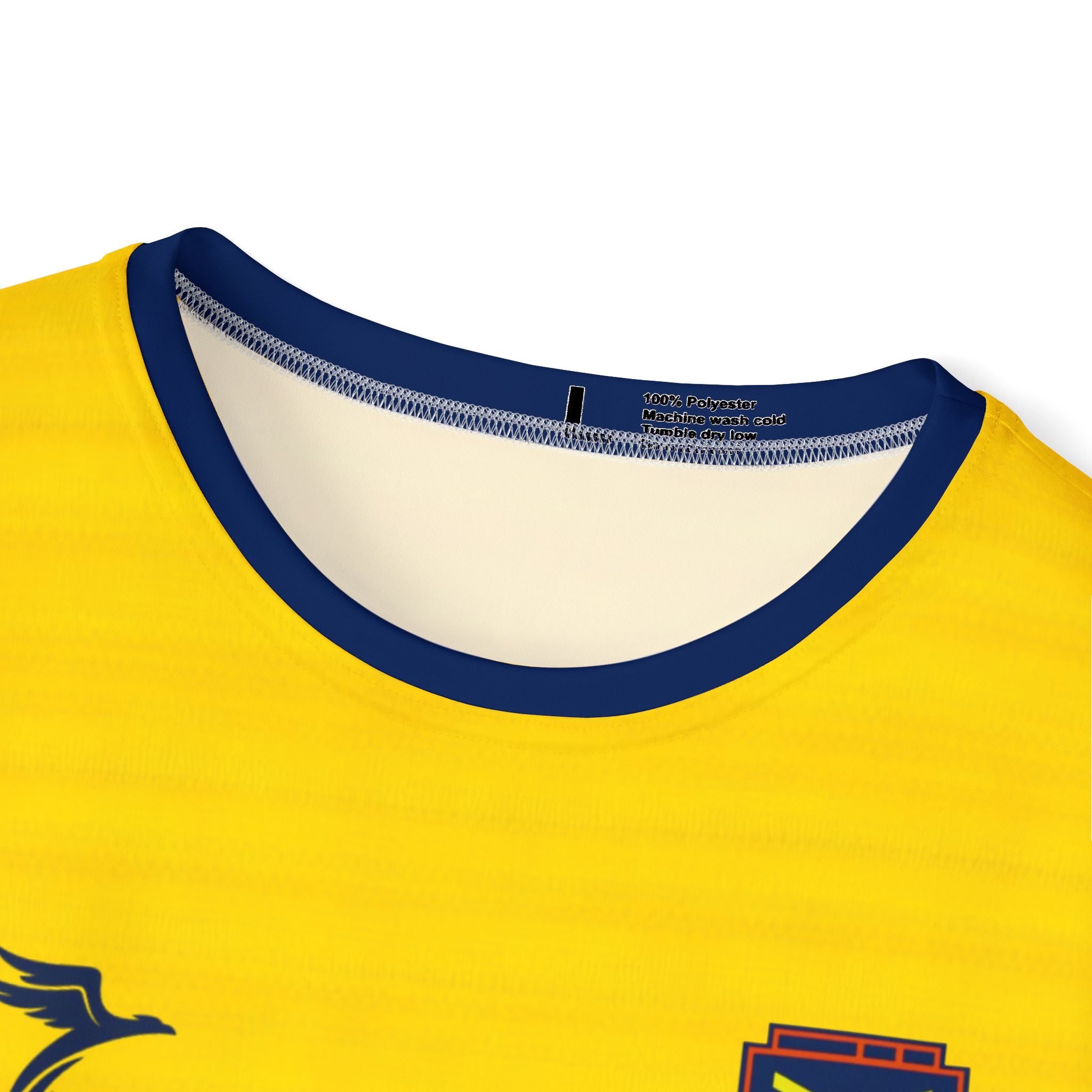 Soccer Jersey — Yellow "Caicedo 23" Team Shirt