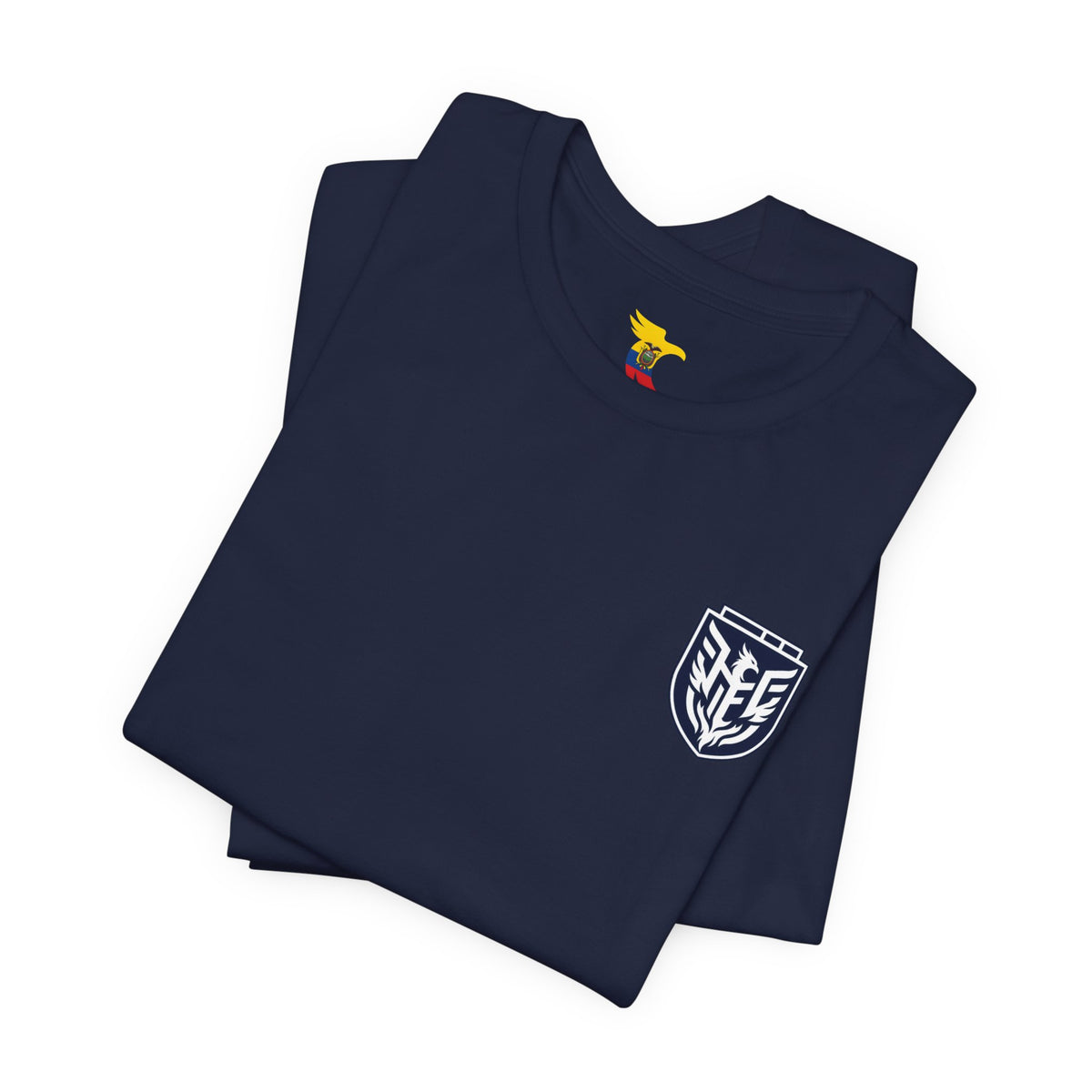 Custom Ecuador Flag Crest Jersey T-Shirt