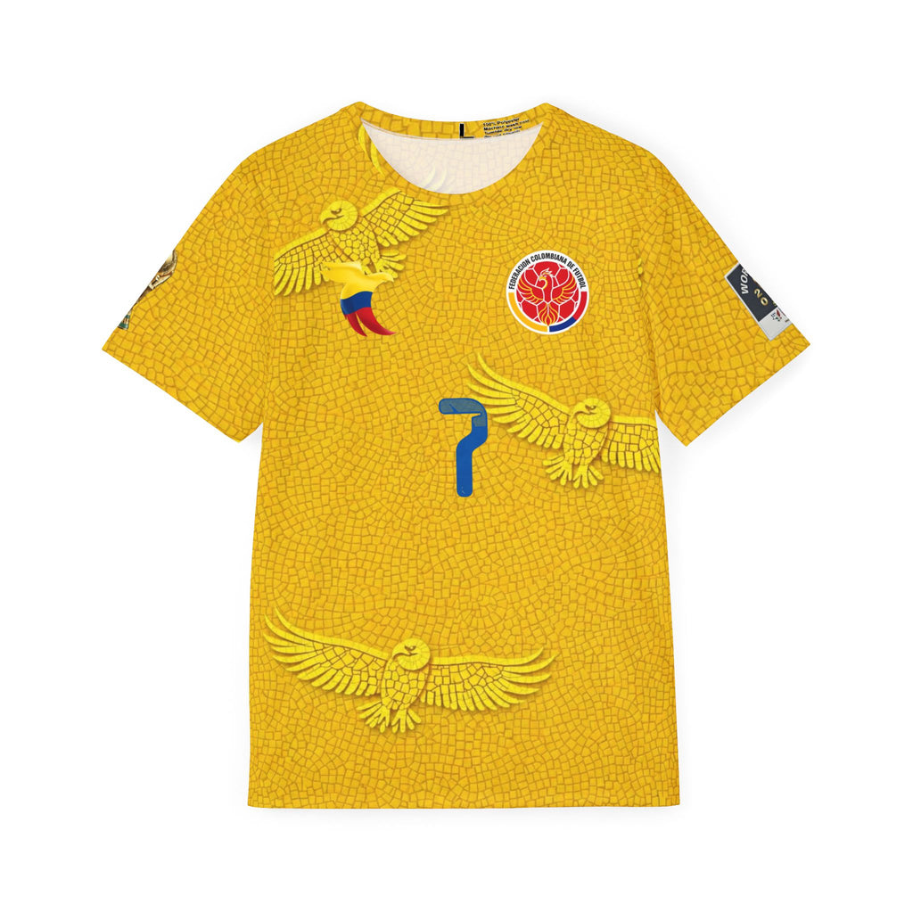 Colombian Yellow Soccer Jersey – Luis Díaz #7 Fan Shirt