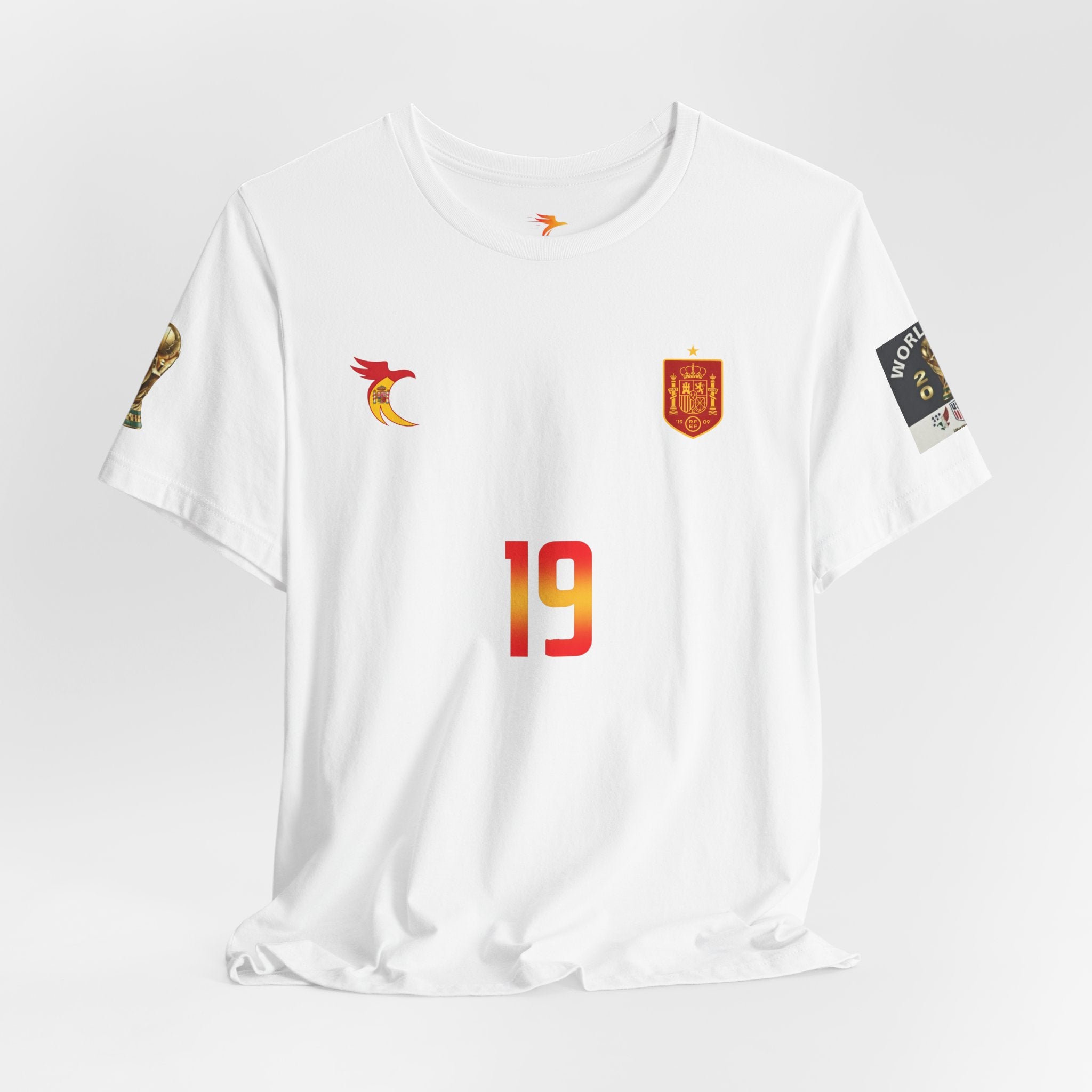 Lamine Yamal #19 World Cup Jersey Tee — Spain Football Fan Shirt