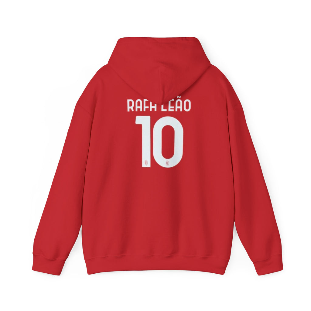 Rafa Leão #10 Football Hoodie – AC Milan Soccer Jersey Style Sweatshirt