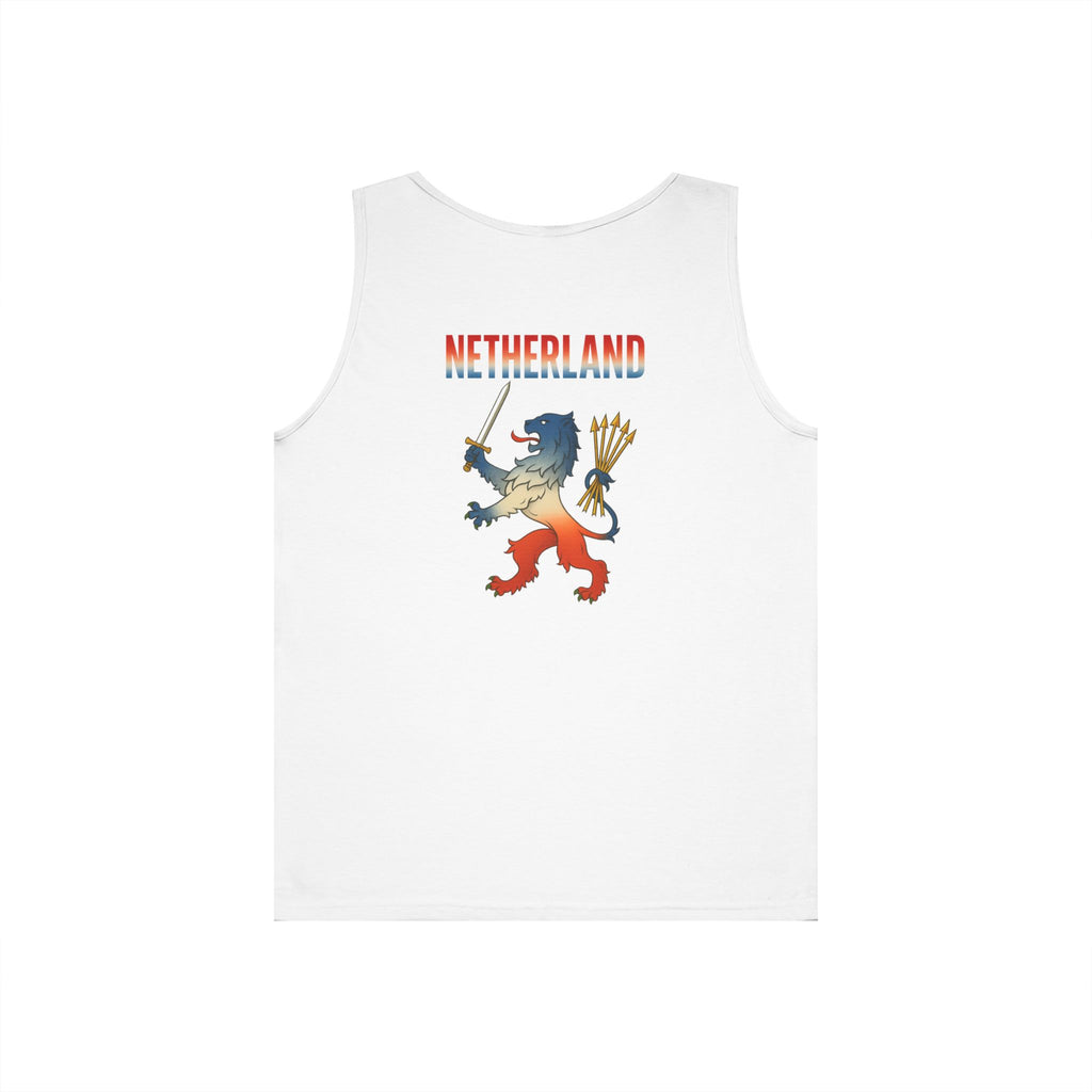 Netherland Lion Tank Top — Vintage Dutch Flag Lion Graphic