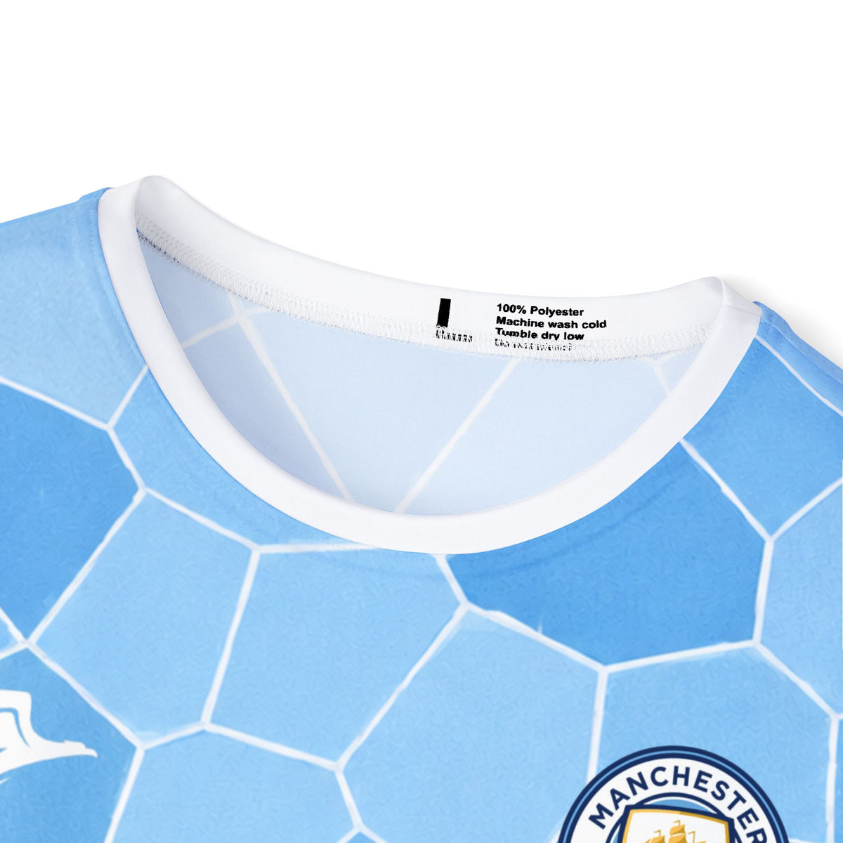 Manchester City Style Soccer Jersey — Custom Name & Number (O'REILLY 33)