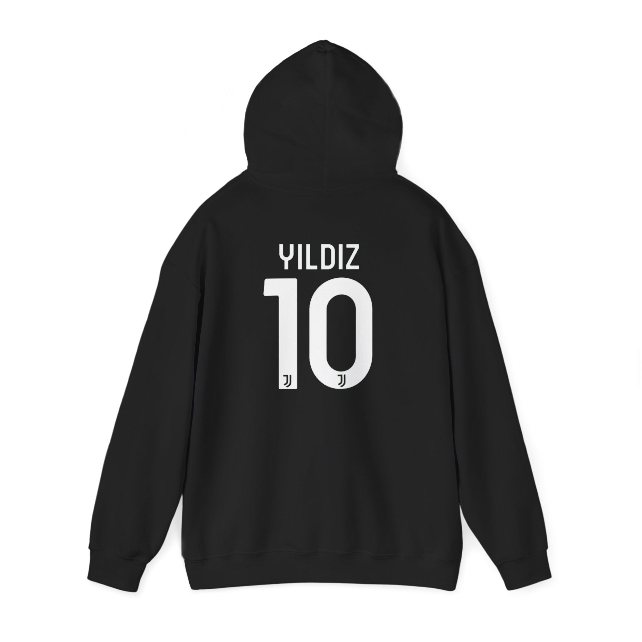 Juventus Yildez Hoodie | Number 10 Back Sports Jersey Style Hoodie